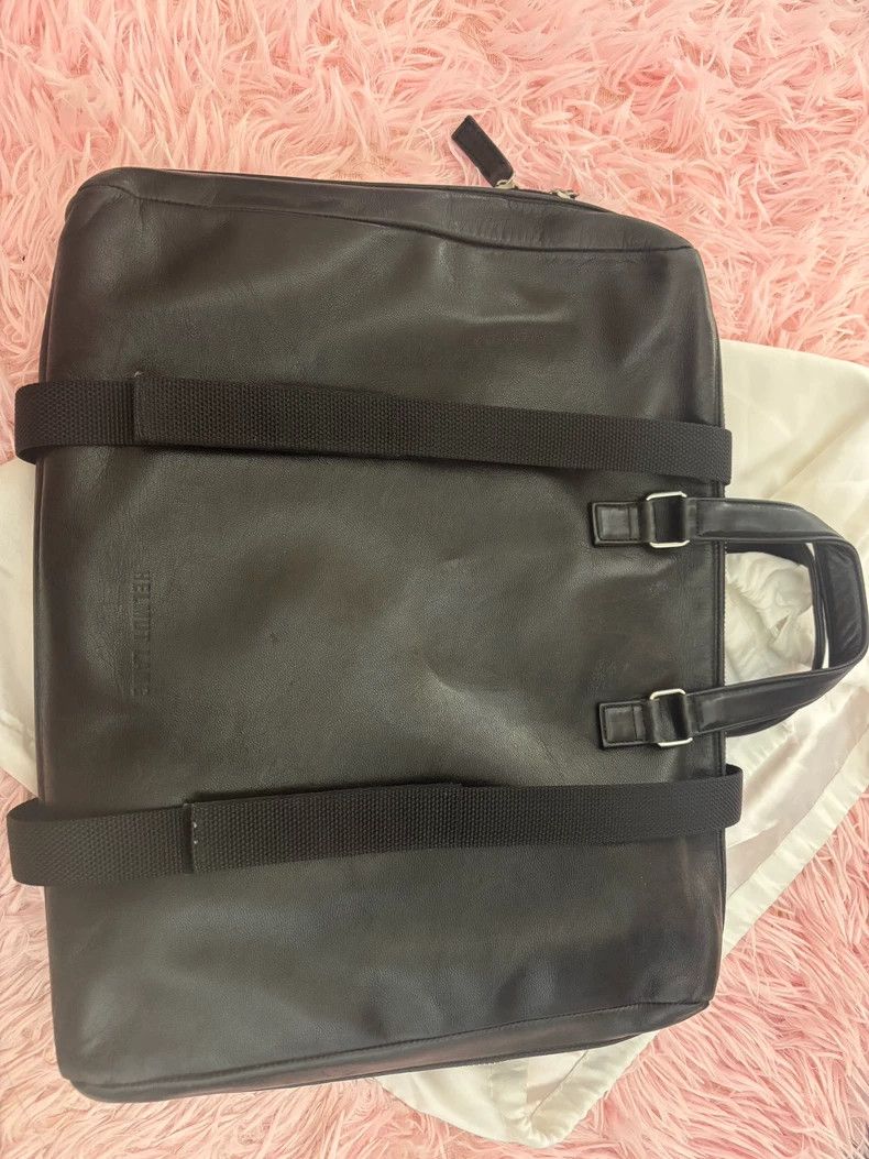 Helmut Lang HELMUT LANG size os Leather backpack/lunch bag for fall/win Size ONE SIZE - 2 Thumbnail