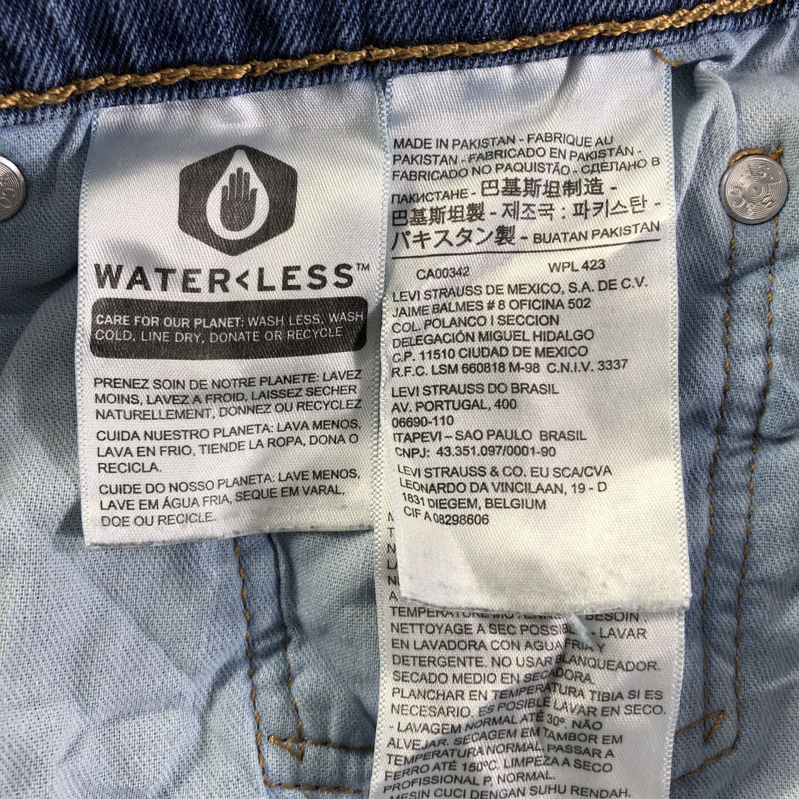 Levi's Vintage Blue Wash Levis 541 Jeans-J4340 Size US 32 / EU 48 - 11 Thumbnail
