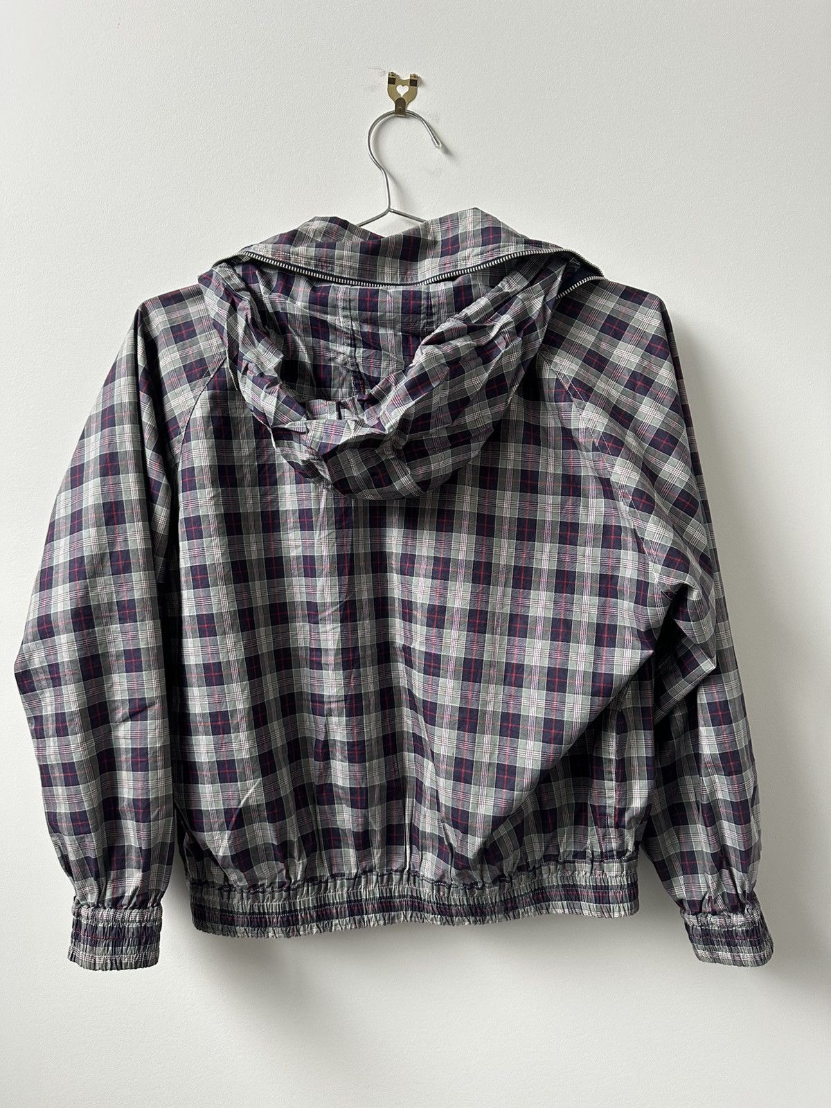 Christian Dior Monsieur Vintage 90s Christian Dior Sports Japan Plaid Cropped Jacket Size S / US 4 / IT 40 - 6 Thumbnail
