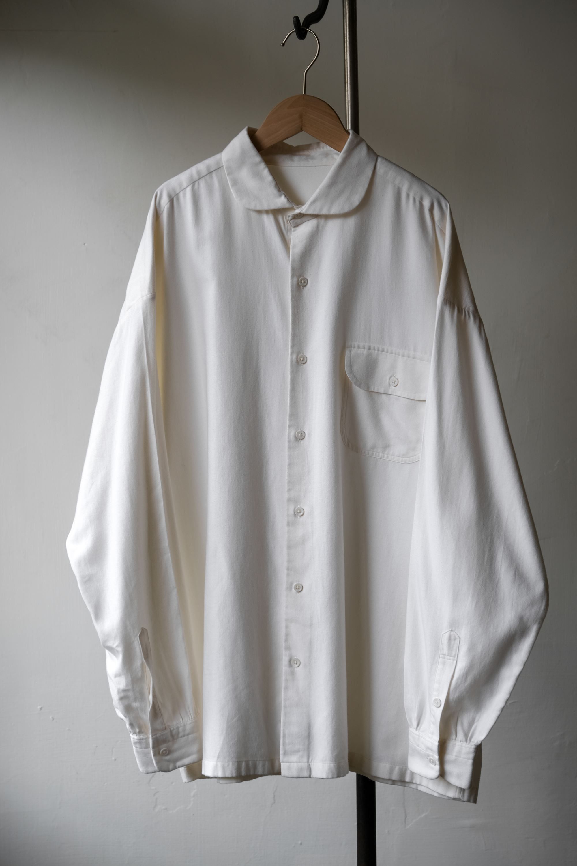 Porter Classic Porter Classic - CASHMERE COTTON SHIRT - WHITE 