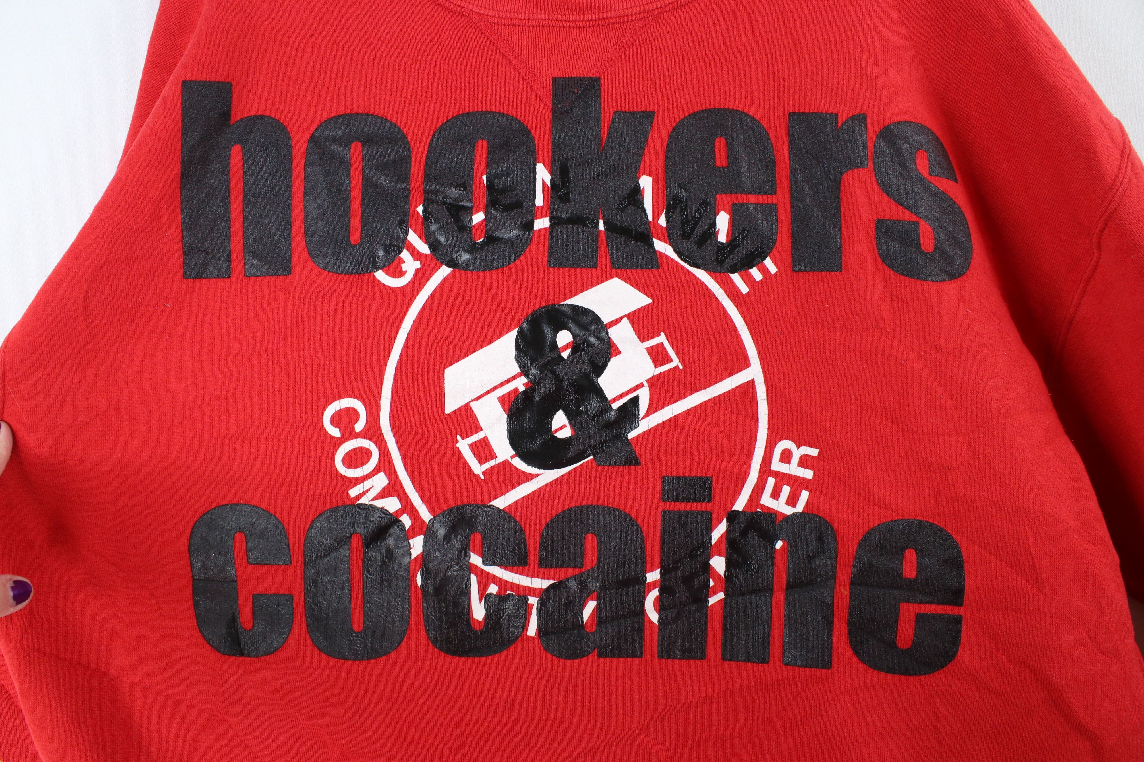 Russell Athletic Vintage 90s Russell Athletic & Cocaine Sweatshirt USA Size US XL / EU 56 / 4 - 6 Thumbnail