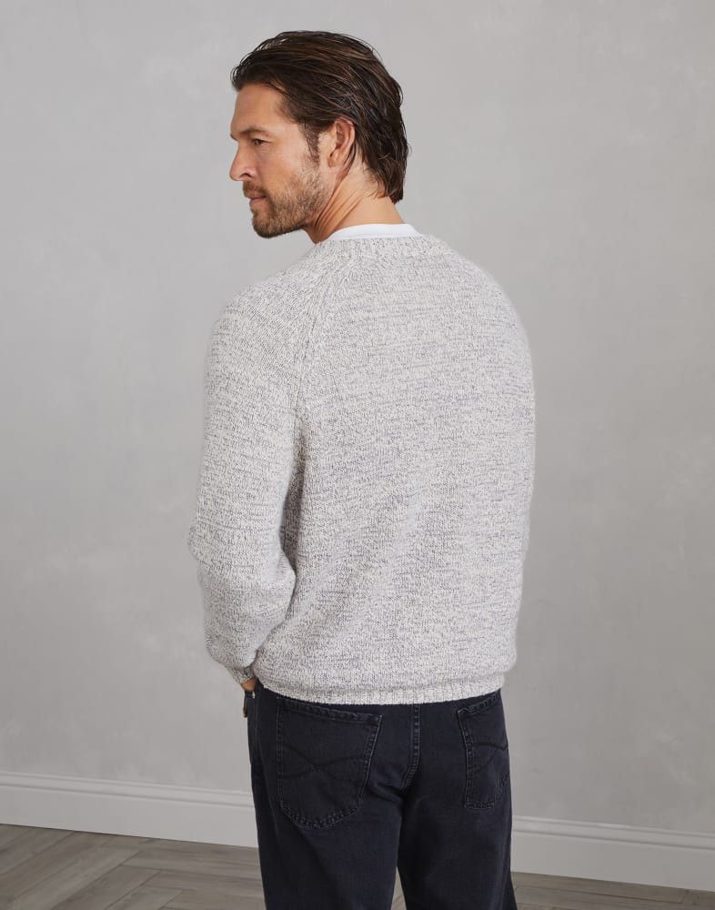 Brunello Cucinelli o1w1db10825 Cashmere Sweater in Grey Size US M / EU 48-50 / 2 - 4 Thumbnail