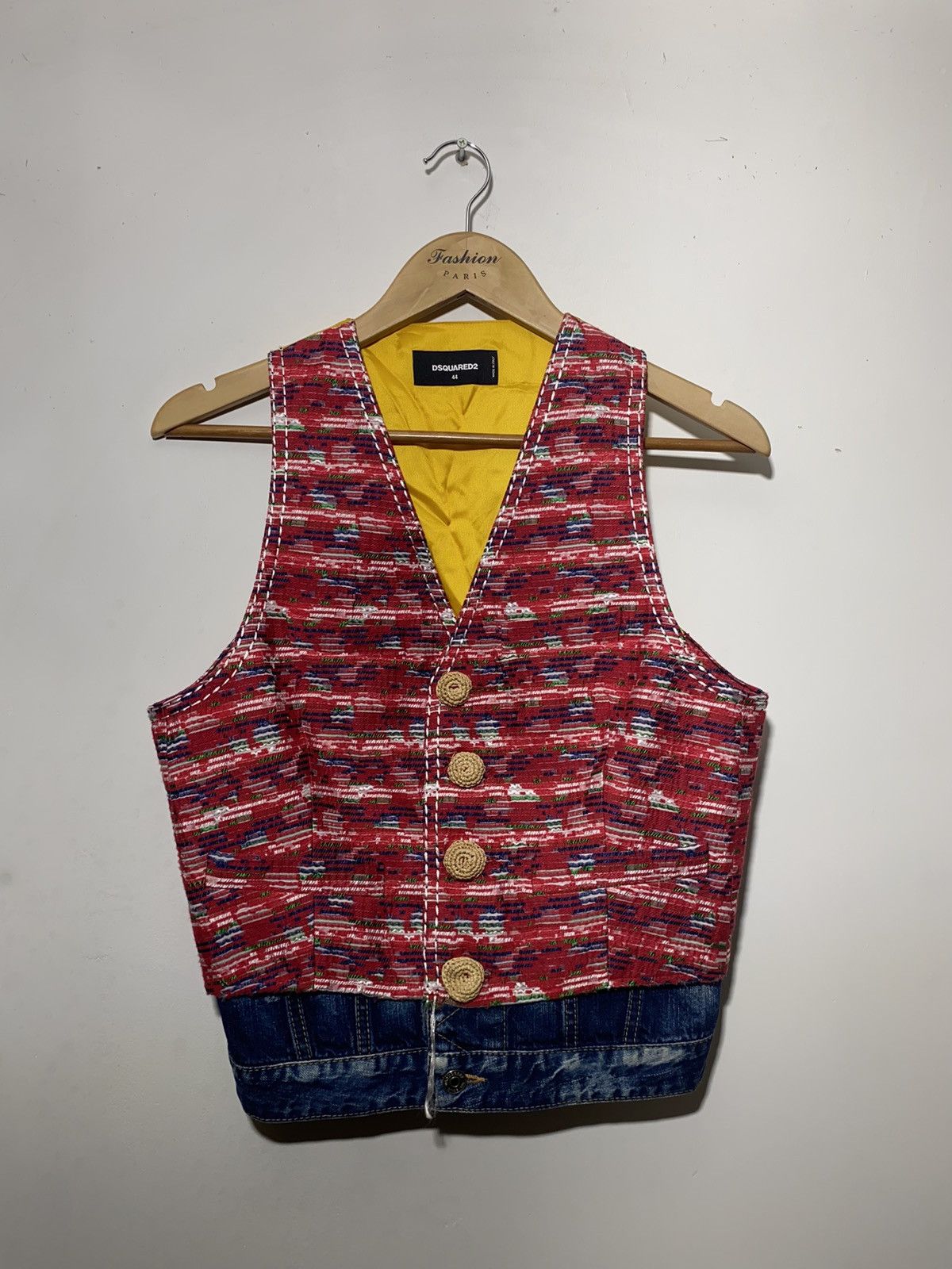 Dsquared2 Avant-garde dsquared color vest Size 44R - 1 Thumbnail
