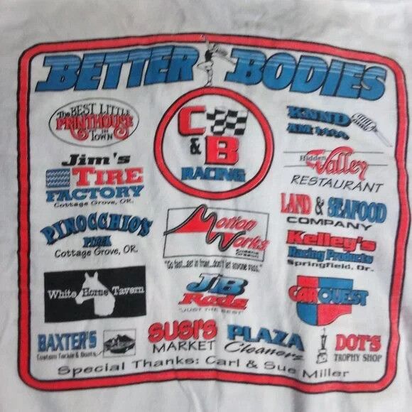Other Vintage 90s Wild Bill Antonelli Racing Neon T-Shirt Size US L / EU 52-54 / 3 - 6 Thumbnail