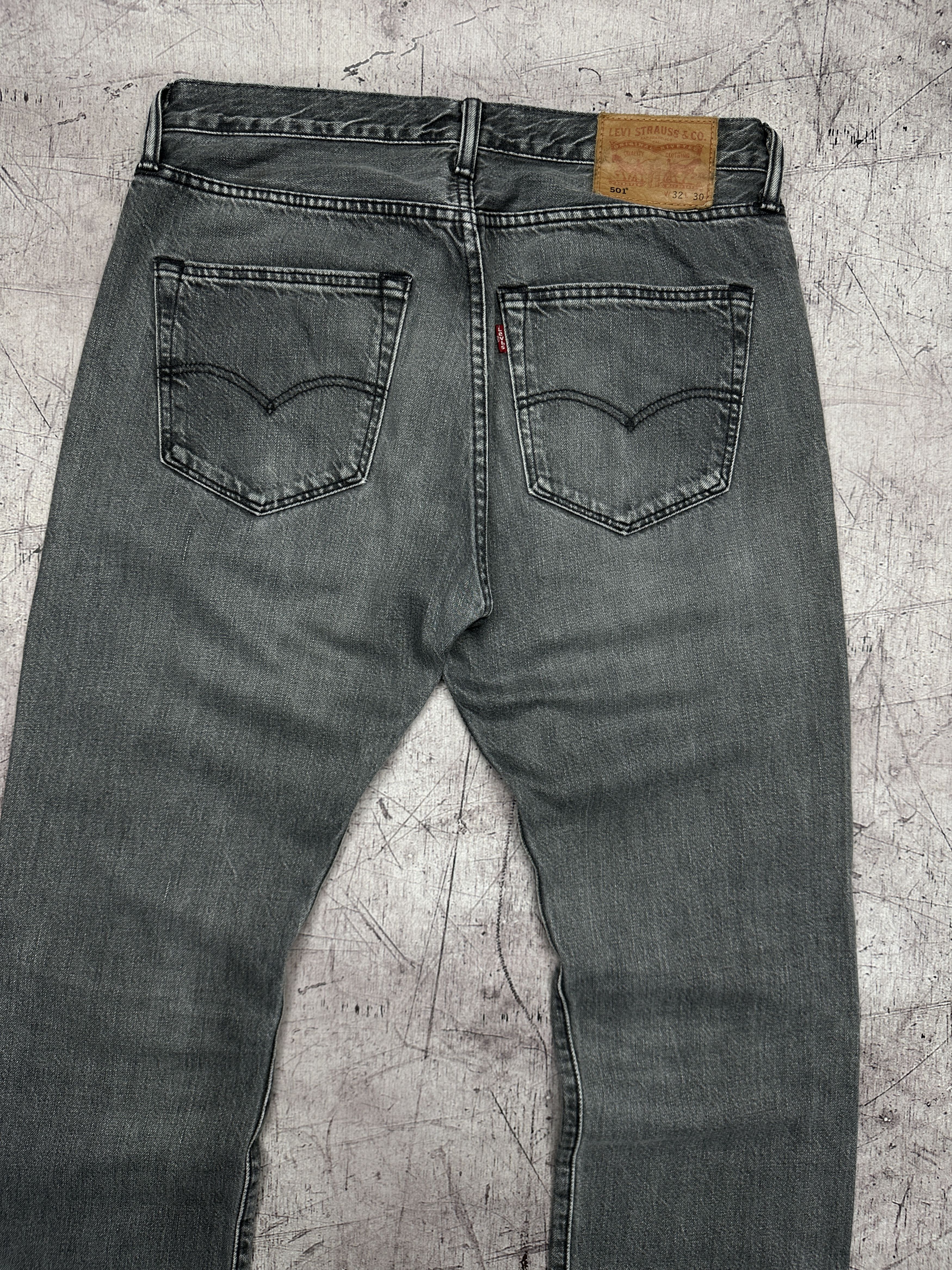 Levi's Levi's 501 Mens Denim Pants Jeans Size 32 x 30 Size US 32 / EU 48 - 2 Thumbnail