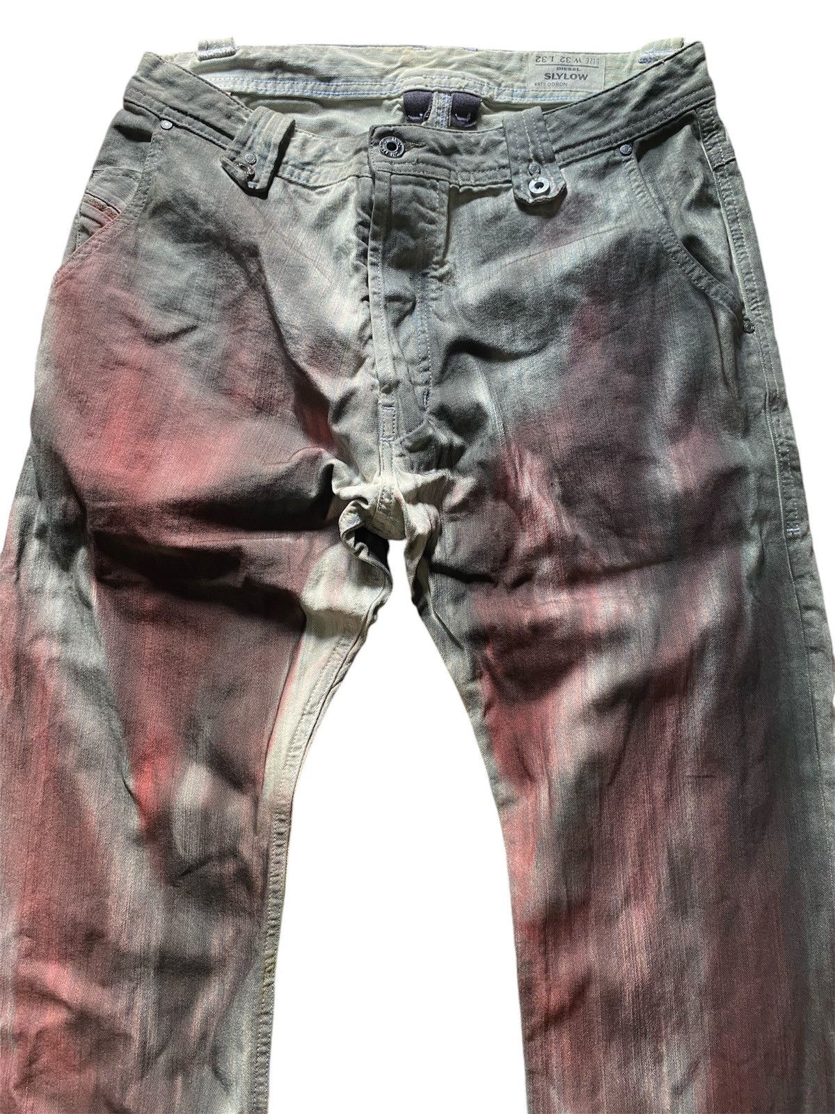 Diesel 2000s Diesel Industry prisoner hickory jeans Size US 32 / EU 48 - 3 Thumbnail
