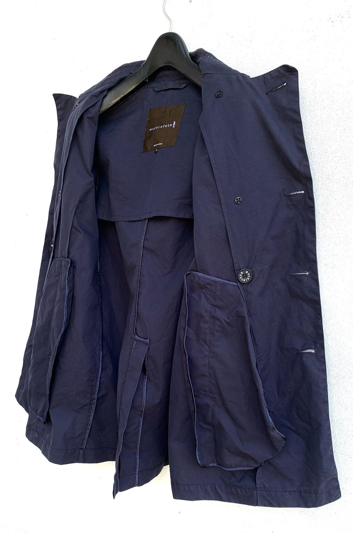 Mackintosh × Vintage Vintage MACKINTOSH Ventile buttons Ups Light Jacket Size XS / US 0-2 / IT 36-38 - 9 Thumbnail