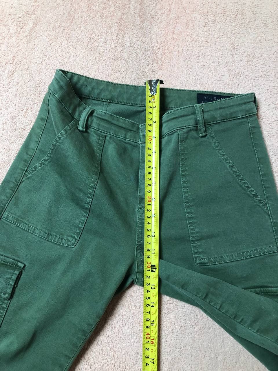 Allsaints × Vintage Vintage 90’s Y2K Style Wide Denim cargo Jeans Pants Size 28" / US 6 / IT 42 - 20 Thumbnail