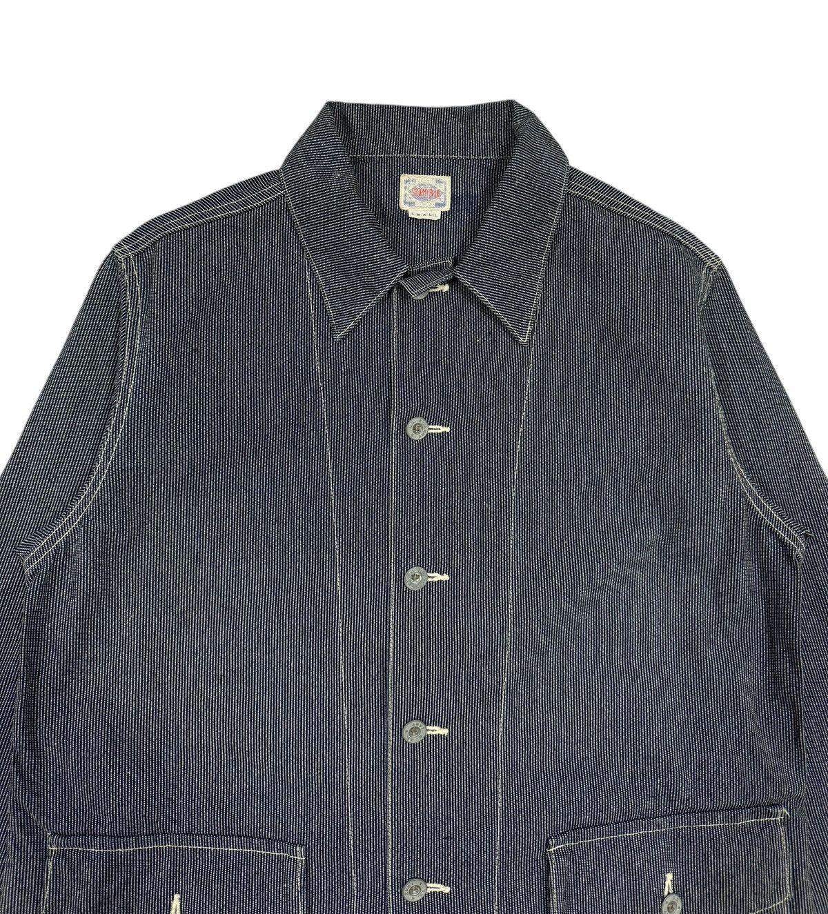 Mister Freedom Made By Stormy Blue Pherrows Usn Chore Jacket Size US S / EU 44-46 / 1 - 3 Thumbnail