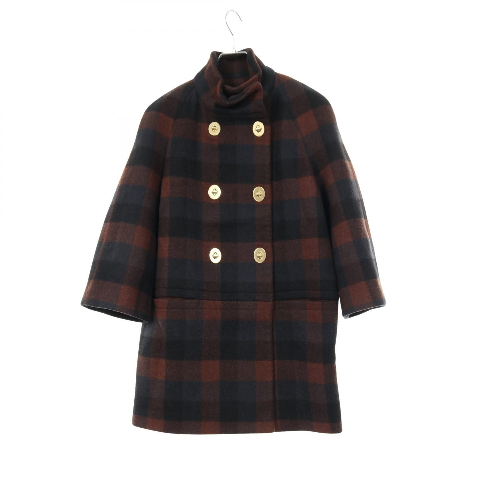 Coach Coach Coach Wool Coat Textile Outerwear F85185 DUTY FREE for USA Size ONE SIZE - 1 Thumbnail