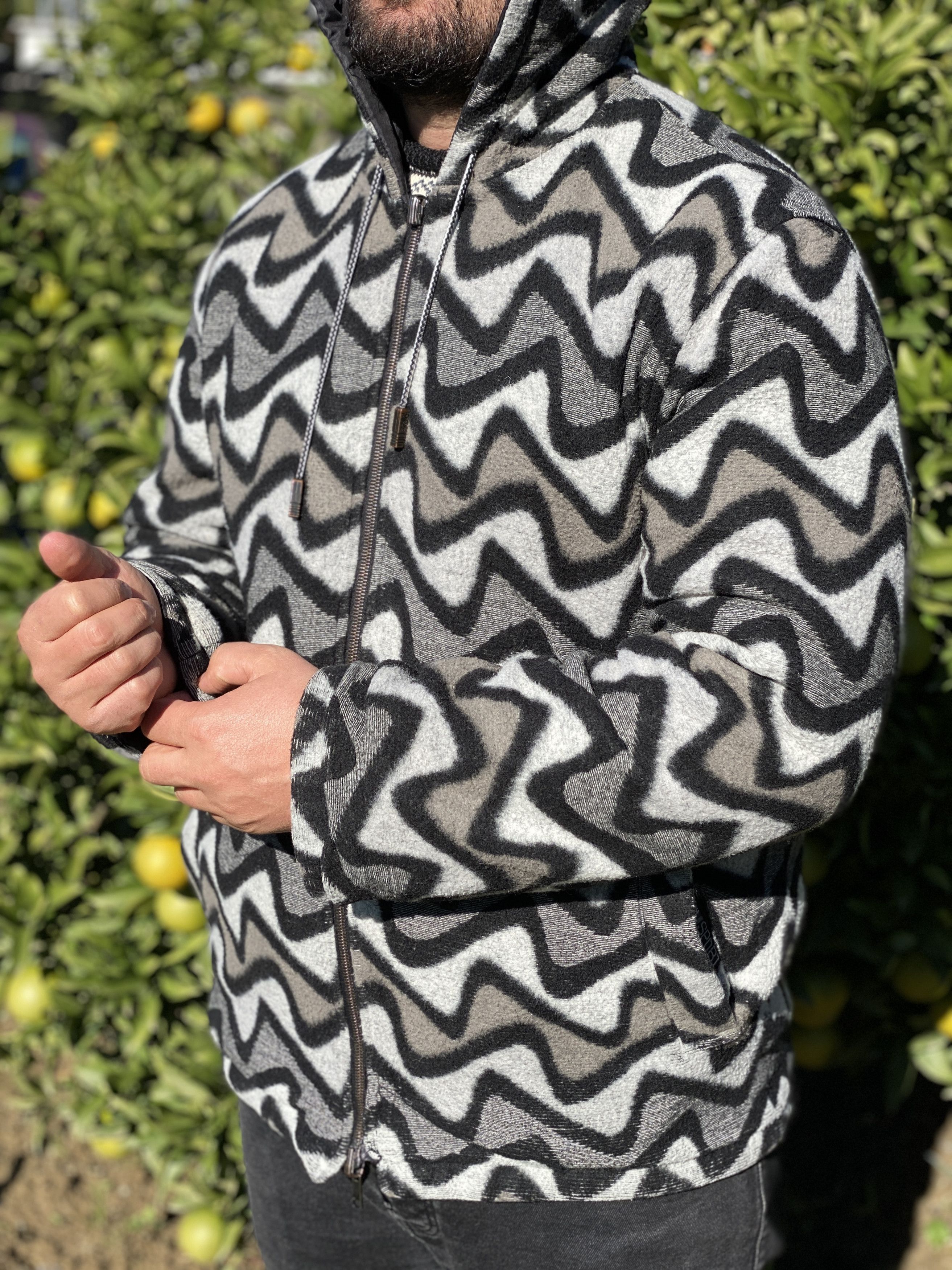 Missoni Missoni Sport Reversible Double Sided Bomber Size 50 M L Size US M / EU 48-50 / 2 - 1 Thumbnail