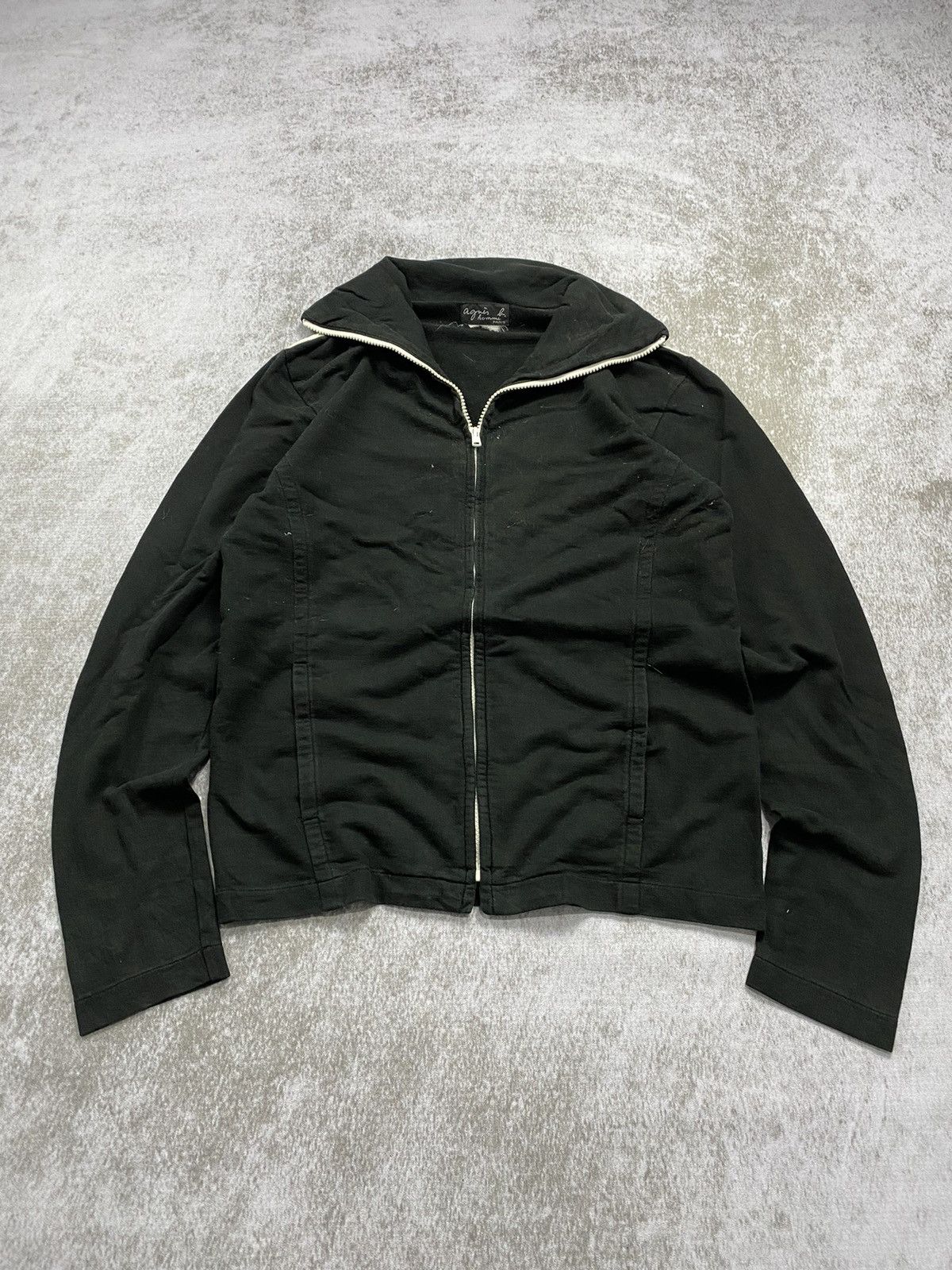 Designer × agnes b. 2000s Agneis B boxy zipup jacket Size US M / EU 48-50 / 2 - 1 Thumbnail