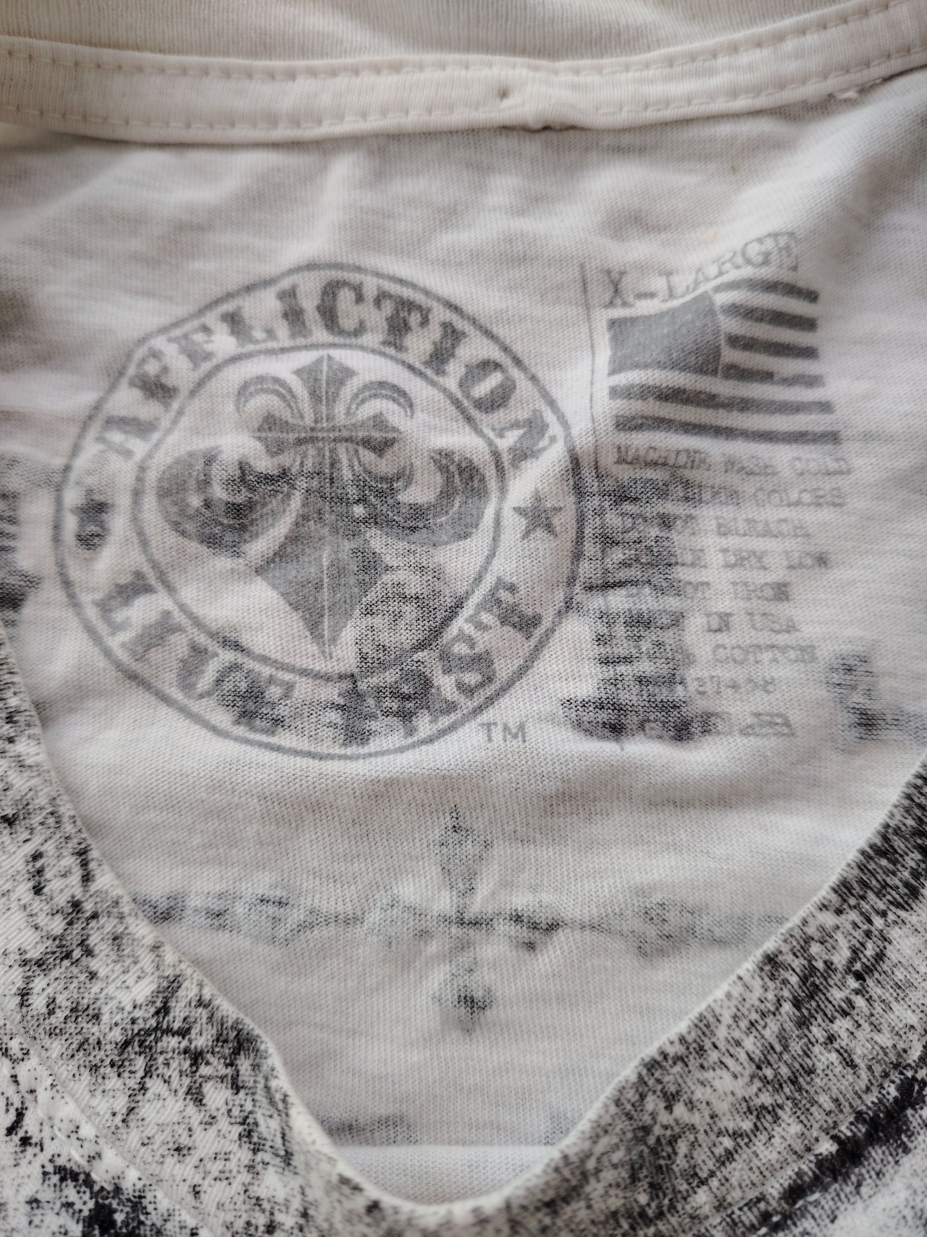 Affliction Affliction Live Fast USA Tie Dye T-Shirt Size US XL / EU 56 / 4 - 5 Thumbnail