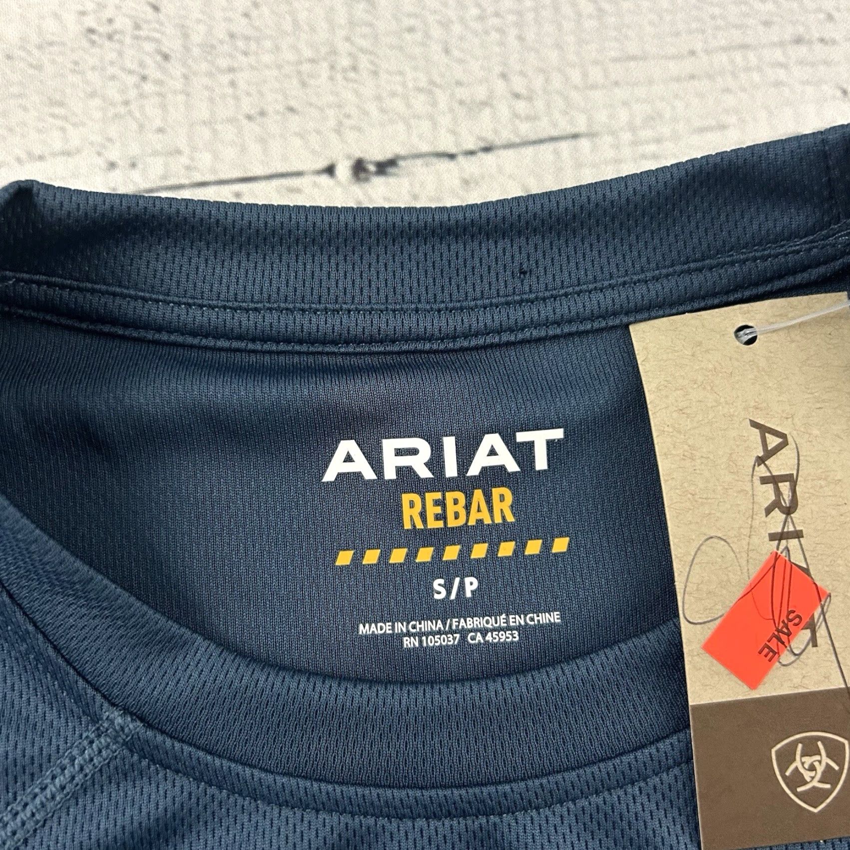 Ariat Ariat Rebar Short Sleeve Polar Elite T Shirt Men S Blue Mens Shirt 90s? Size US S / EU 44-46 / 1 - 3 Thumbnail