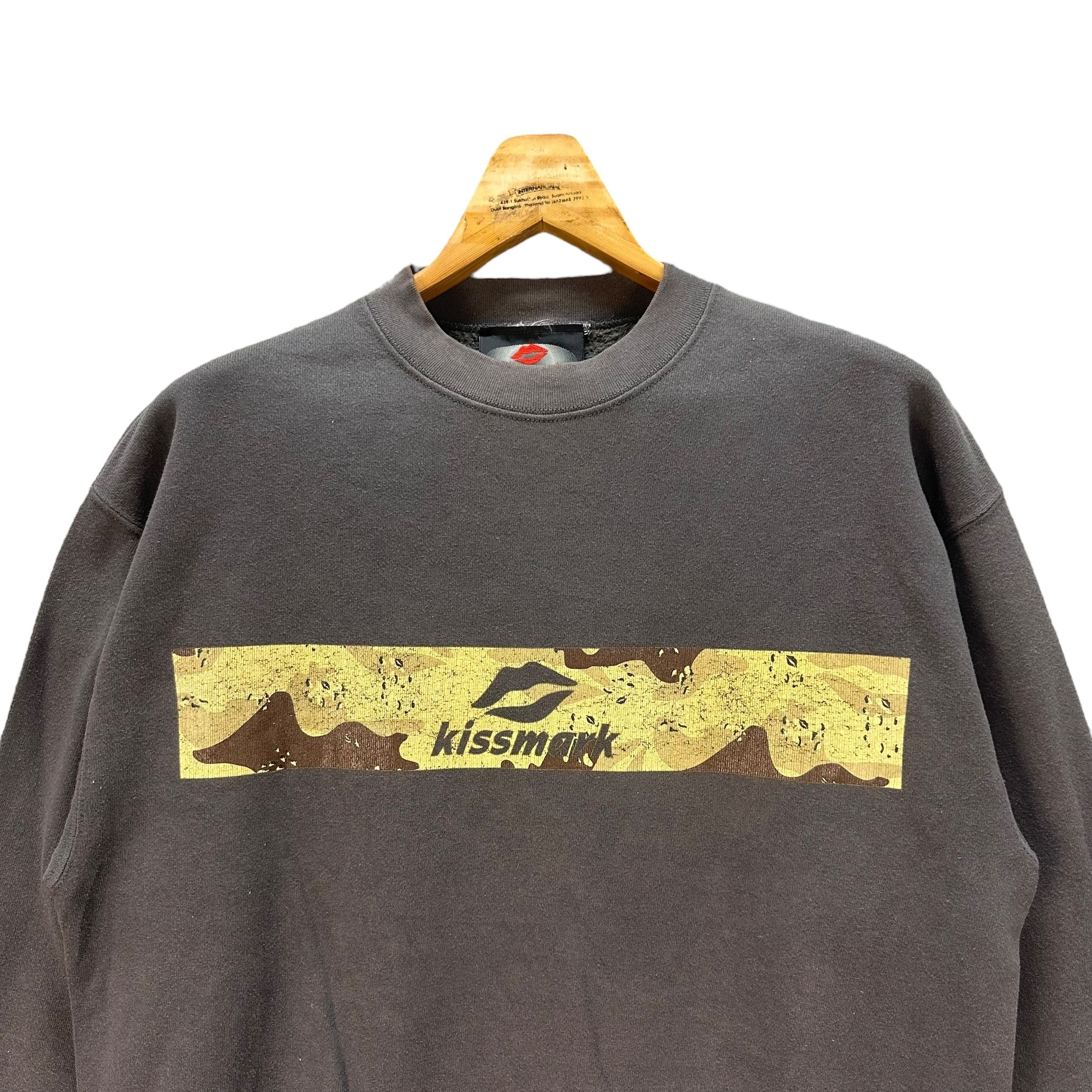 Japanese Brand KISSMARK BIG LOGO SWEATSHIRTS #8756-025 Size US M / EU 48-50 / 2 - 2 Thumbnail
