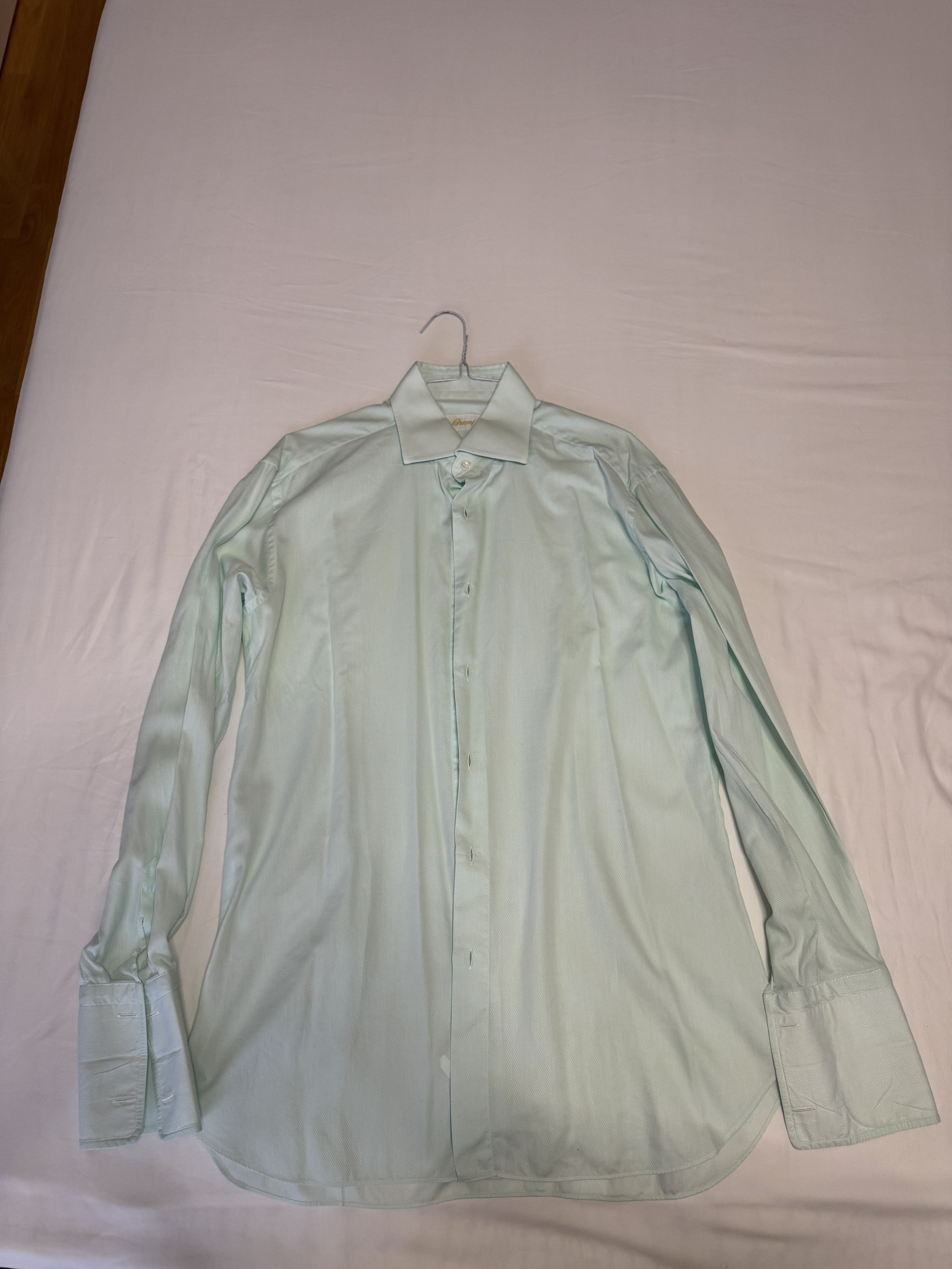 Brioni brioni Shirt size 41 slim fit mint Size US L / EU 52-54 / 3 - 2 Thumbnail