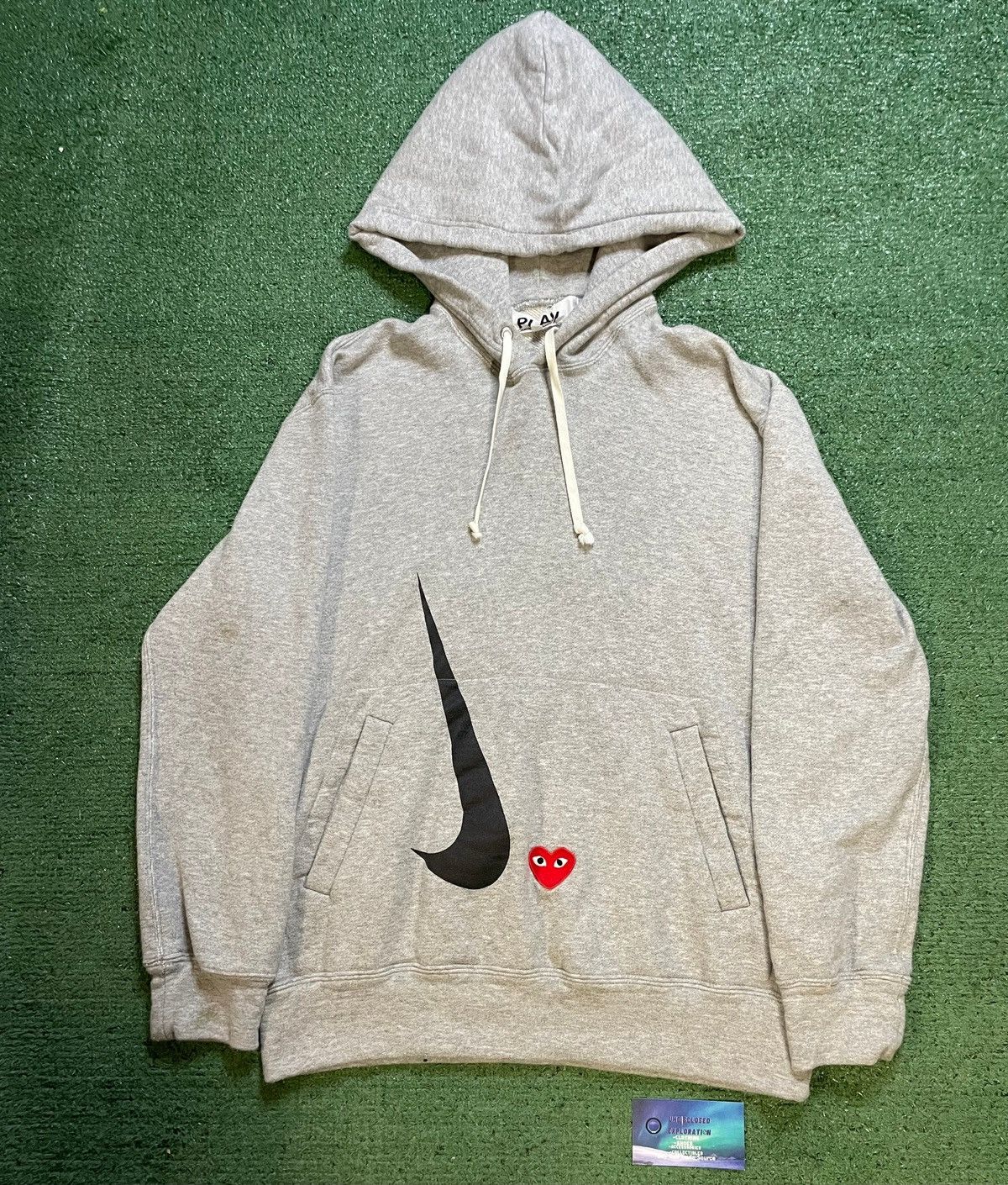 Comme des Garcons Nike X Comme Des Garçons grey hoodie Size US M / EU 48-50 / 2 - 1 Thumbnail