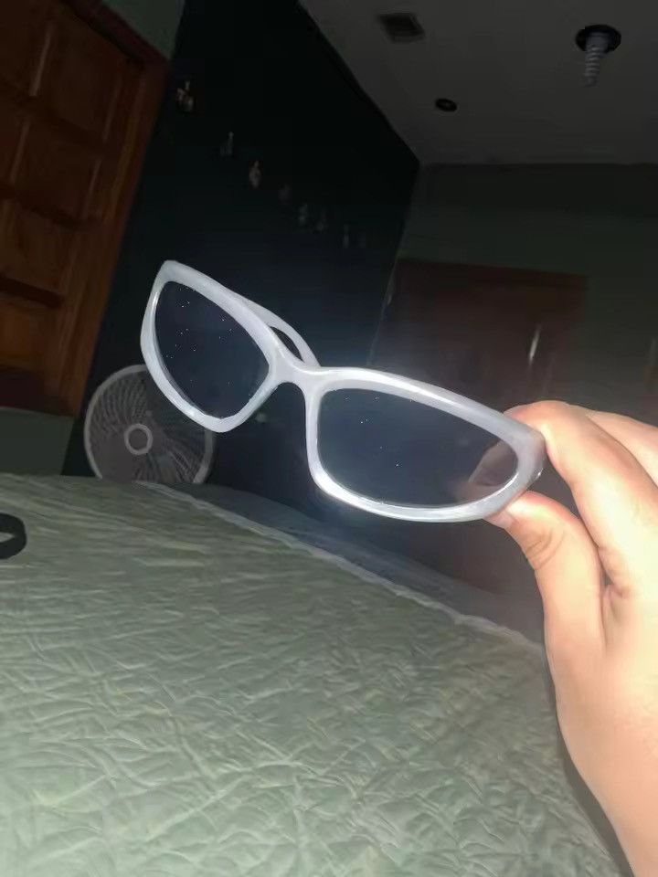 Japanese Brand Vtg Y2k Avant Garde Futuristic Sunglasses Black Unisex OS Size ONE SIZE - 1 Thumbnail