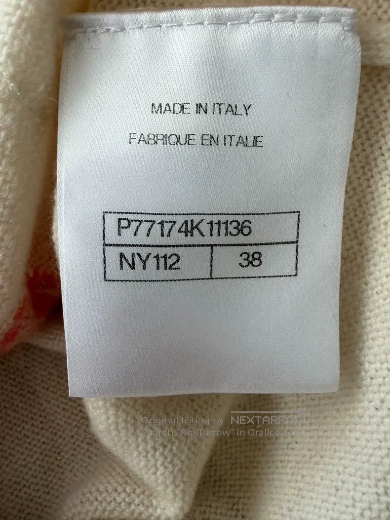 Chanel Chanel Spring and Summer Double C Sequin Floral Cashmere C Size XS / US 0-2 / IT 36-38 - 6 Thumbnail