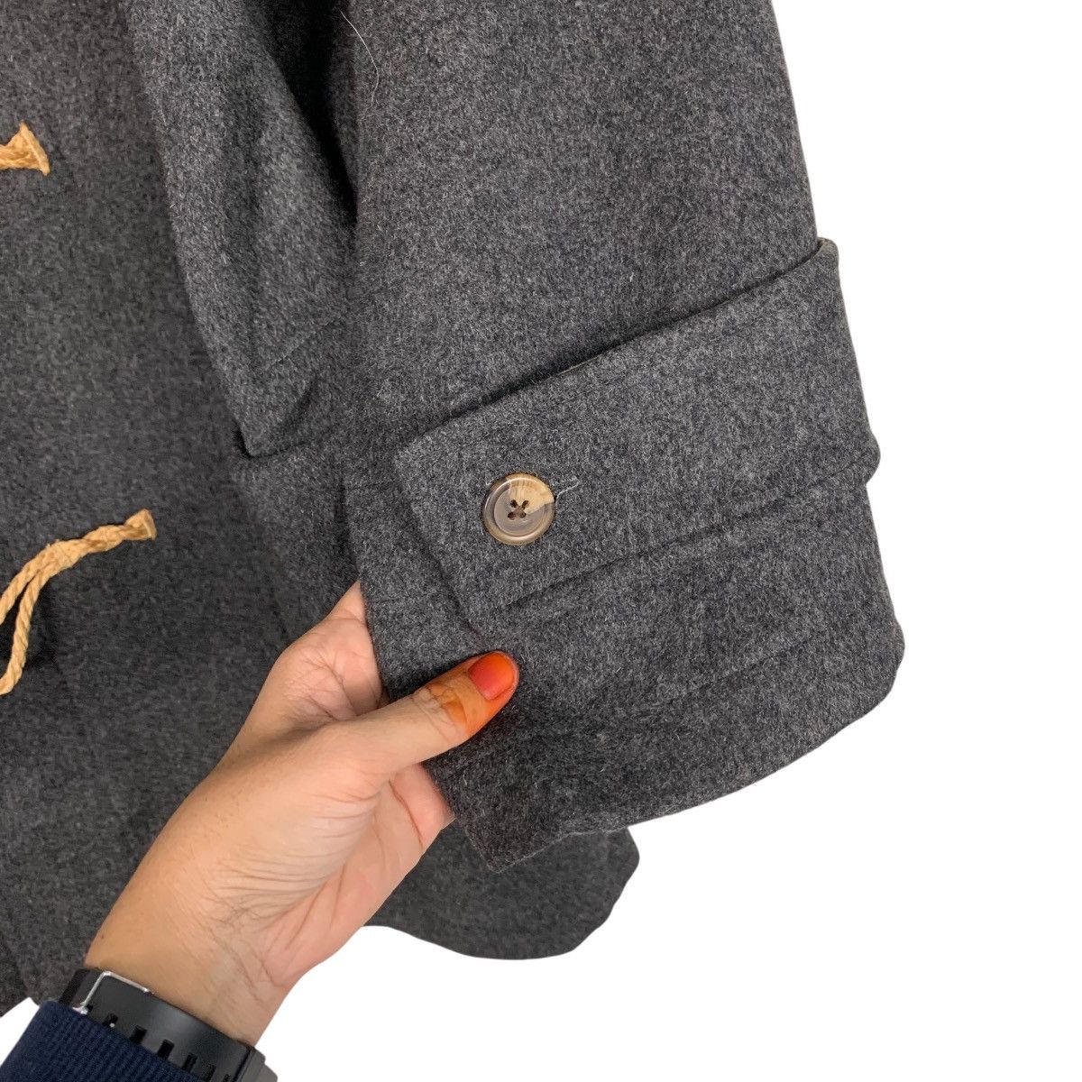 Polo Ralph Lauren 90’s POLO RALPH LAUREN Made in Usa Duffle Coat #3565-C163 Size US M / EU 48-50 / 2 - 12 Thumbnail