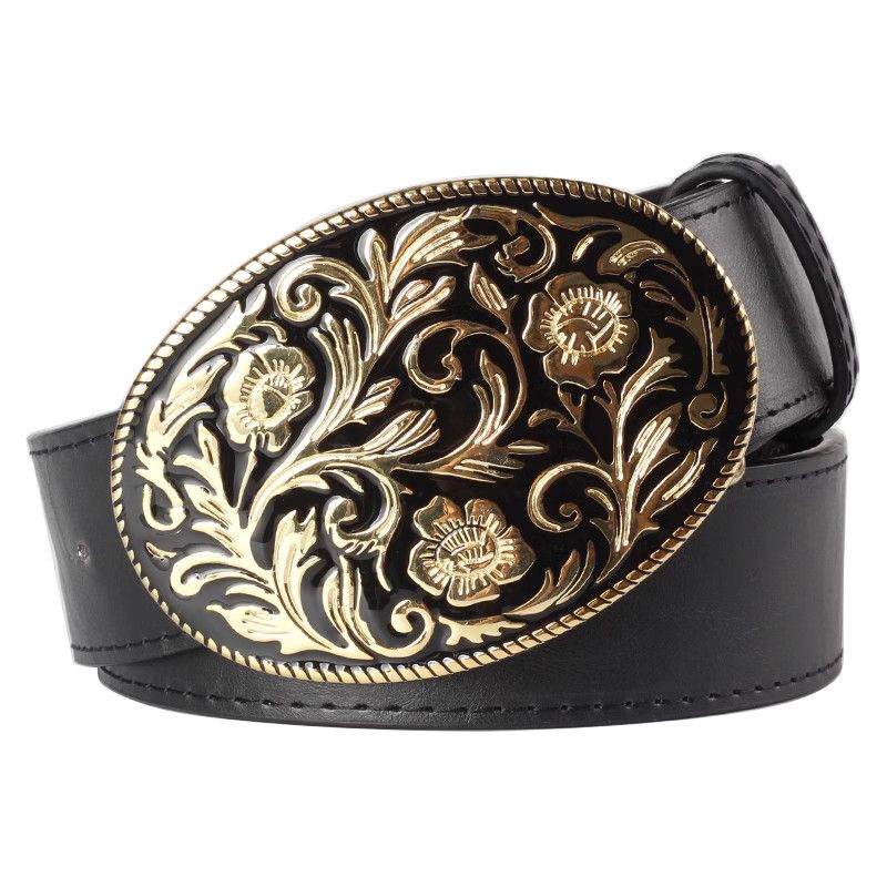VIBE Vibe Vintage Belt Riveted Belts Menswear Accessories Size ONE SIZE - 5 Thumbnail
