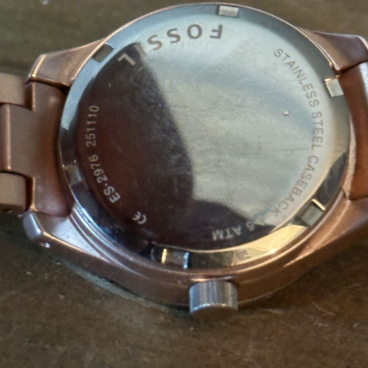 Fossil Fossil Stella Mini Glitz blush watch ES2976 Size ONE SIZE - 10 Thumbnail