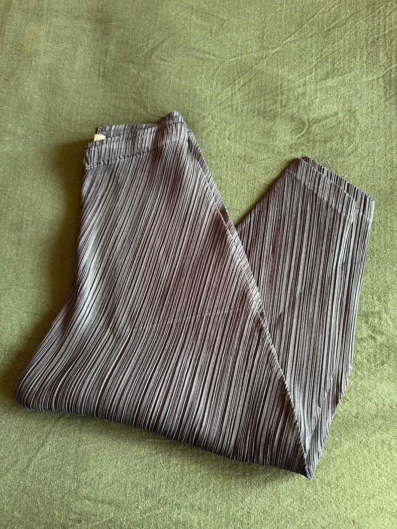 Issey Miyake Issey Miyake Blue-gray chicken leg pants Size 26" / US 2 / IT 38 - 5 Thumbnail