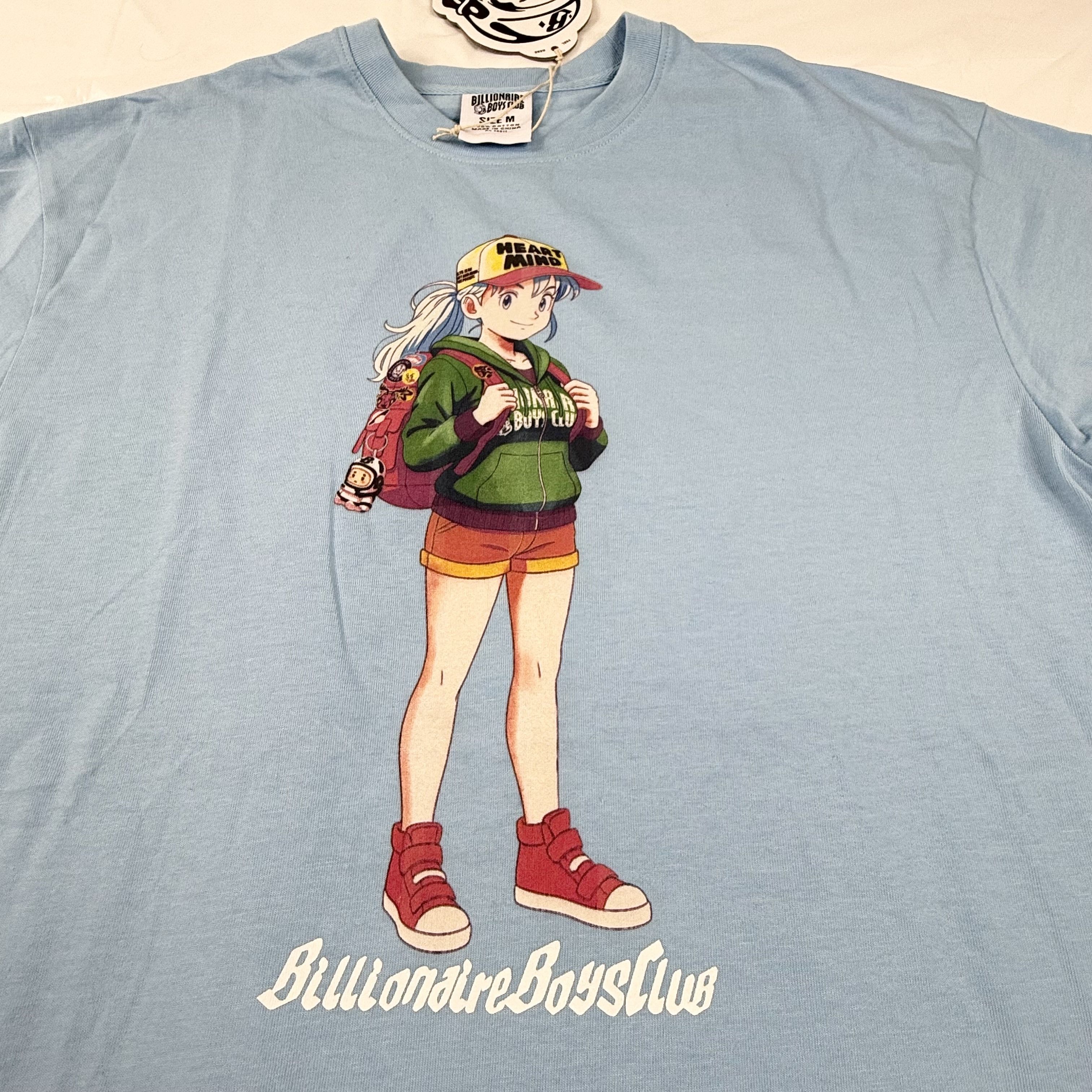Billionaire Boys Club Billionaire Boys Club Mens Anime T-Shirt Light Blue Size US M / EU 48-50 / 2 - 2 Thumbnail