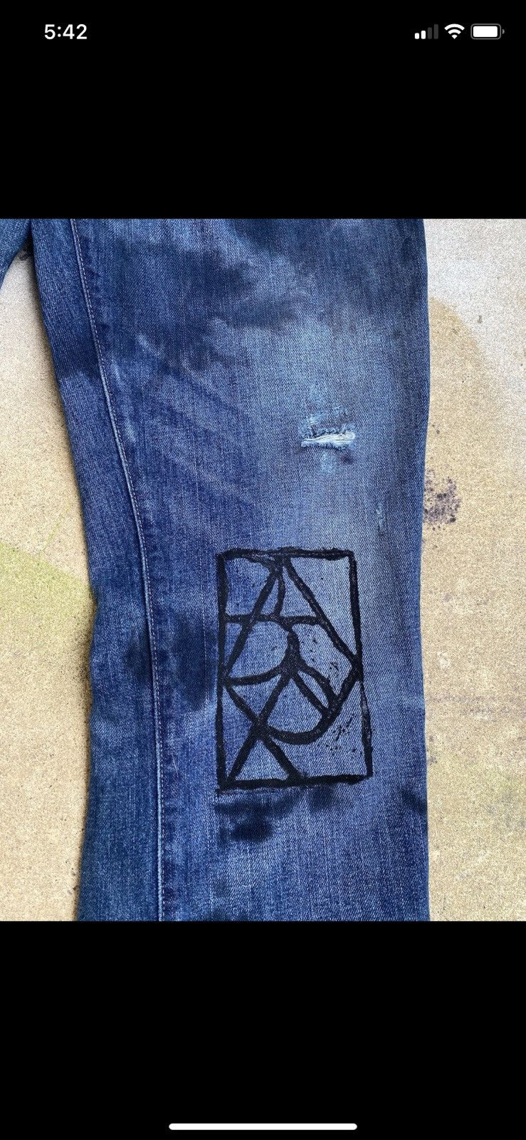 Denim & Supply Ralph Lauren Hand dyed RL Jeans Denim and Supply co 31x32 Size US 31 - 10 Thumbnail
