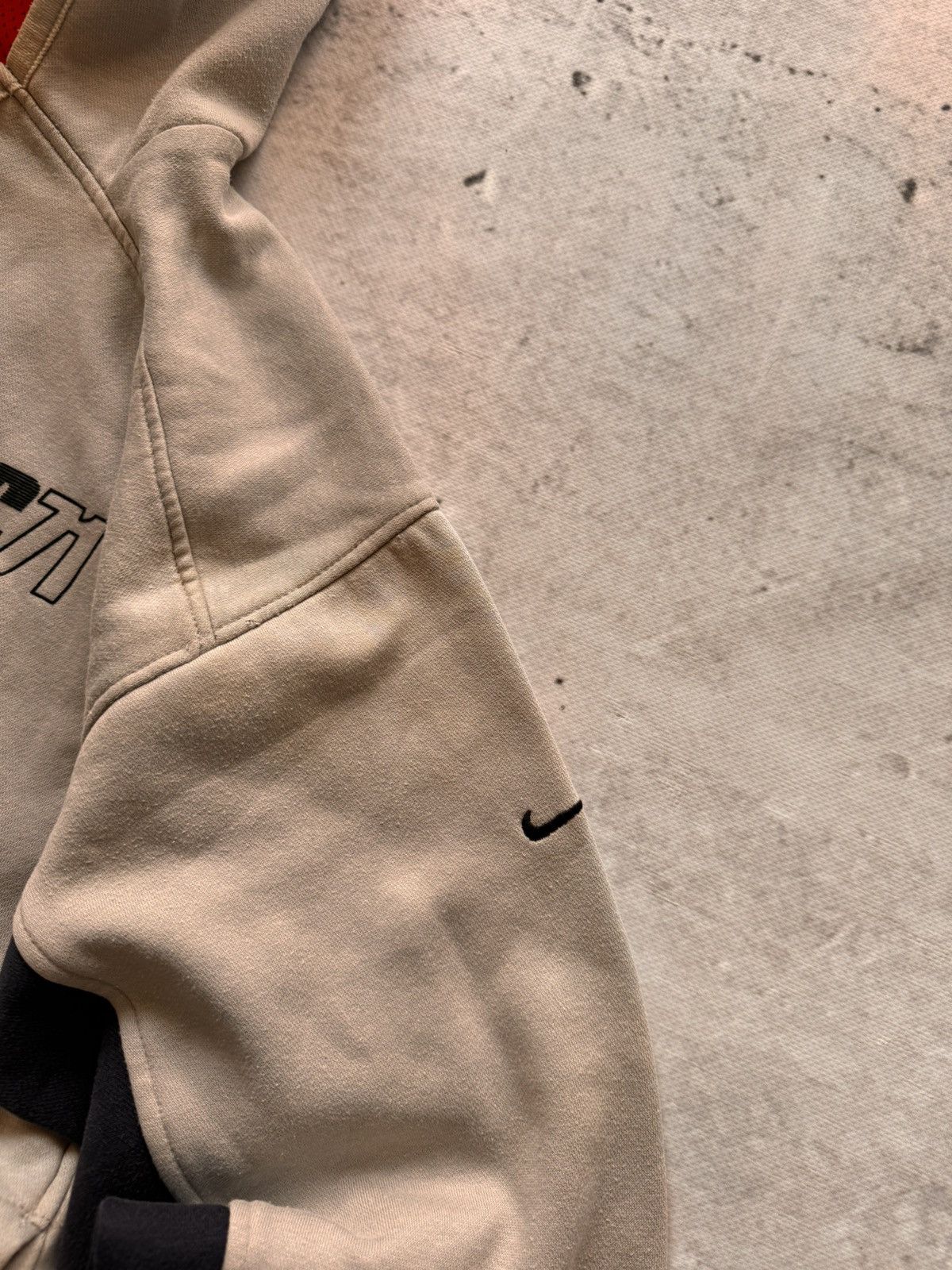 Nike × Vintage NIKE VINTAGE CENTER LOGO OVERSIZE BOXY HOODIE Size US L / EU 52-54 / 3 - 4 Thumbnail