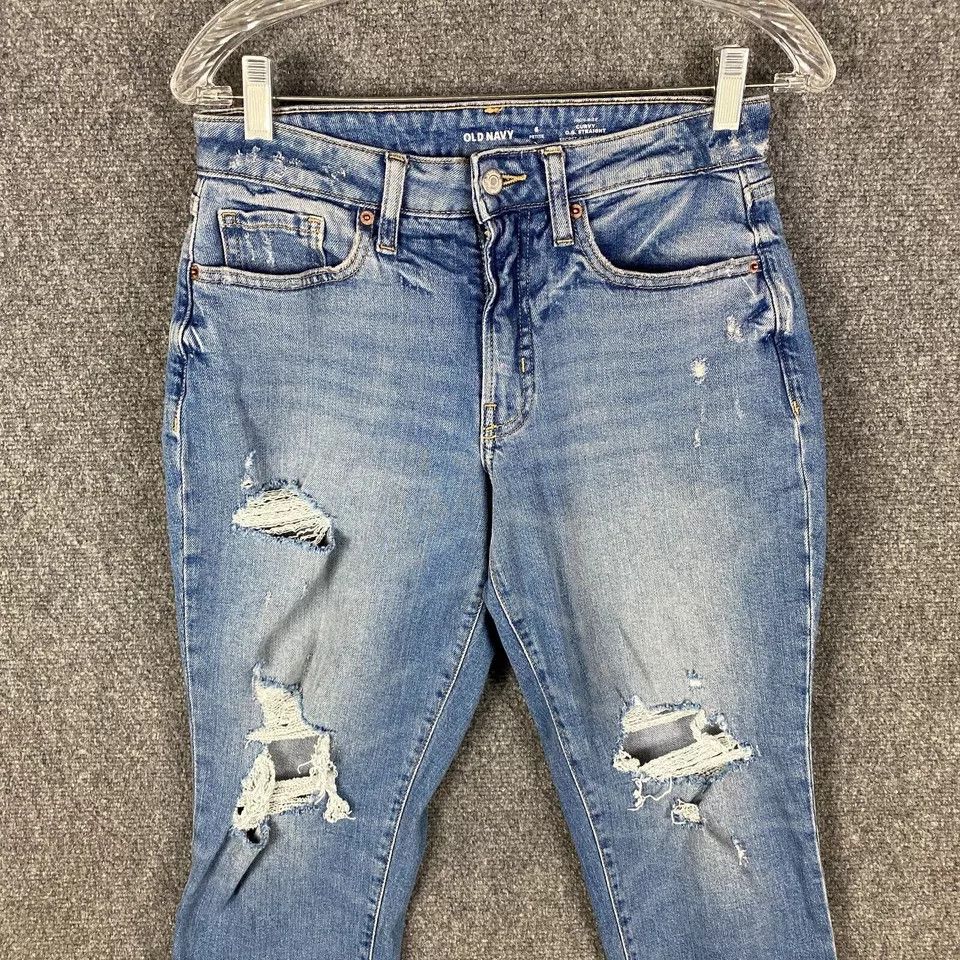 Old Navy Old Navy Jeans Women's Size 6 Petite Curvy O.G. Straight Size 28" / US 6 / IT 42 - 2 Thumbnail