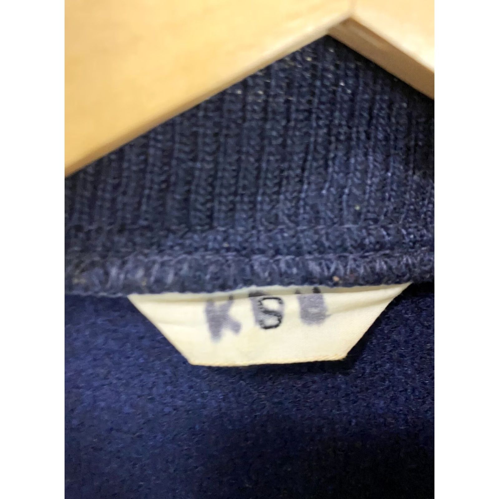 Vintage VTG Deerfoot Wool Varsity Jacket P Letterman Blue Size S Mens Shirt Size US S / EU 44-46 / 1 - 4 Thumbnail