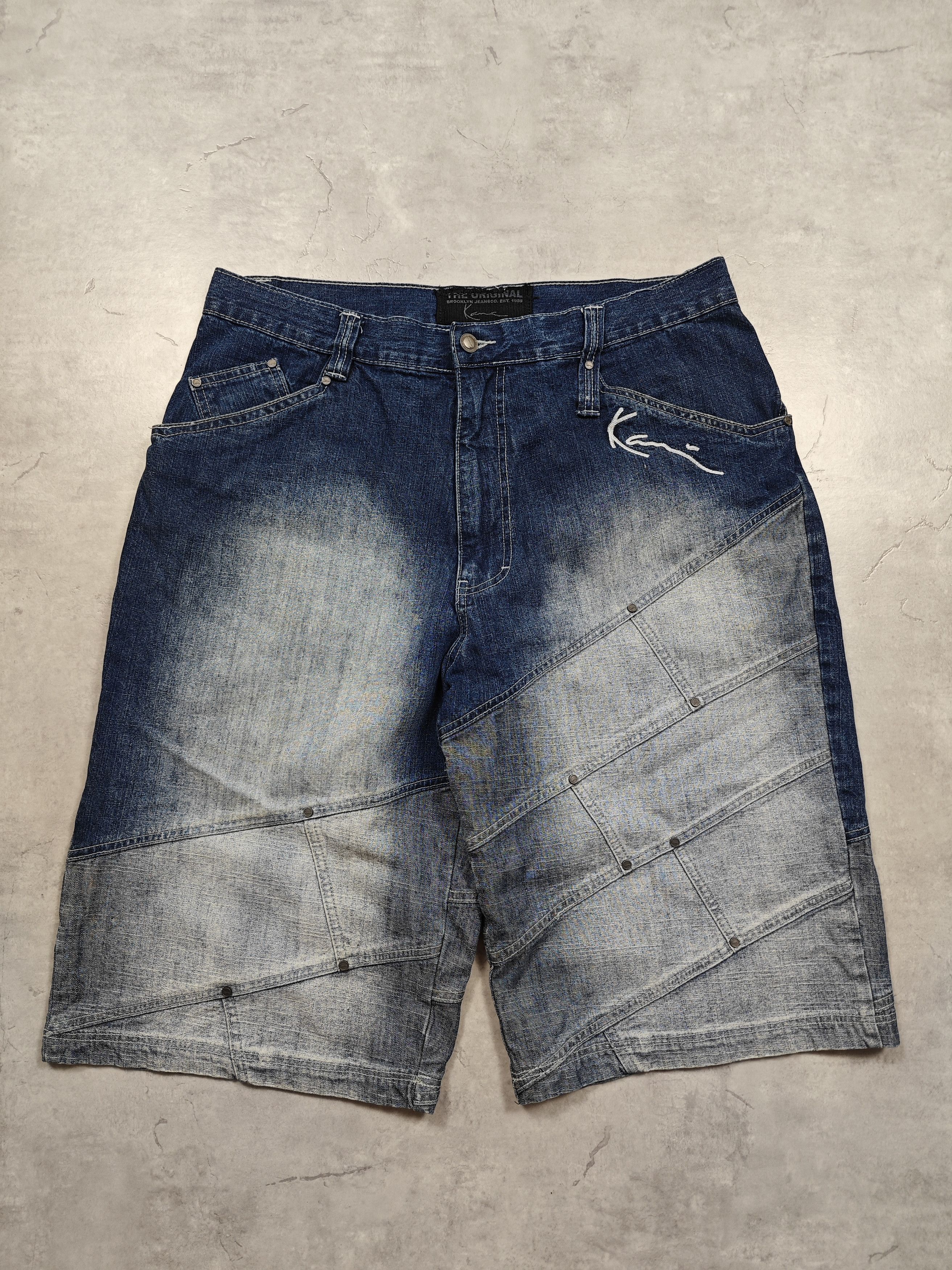 Karl Kani Karl Kani Vintage Y2K Shorts Size US 37 - 1 Thumbnail