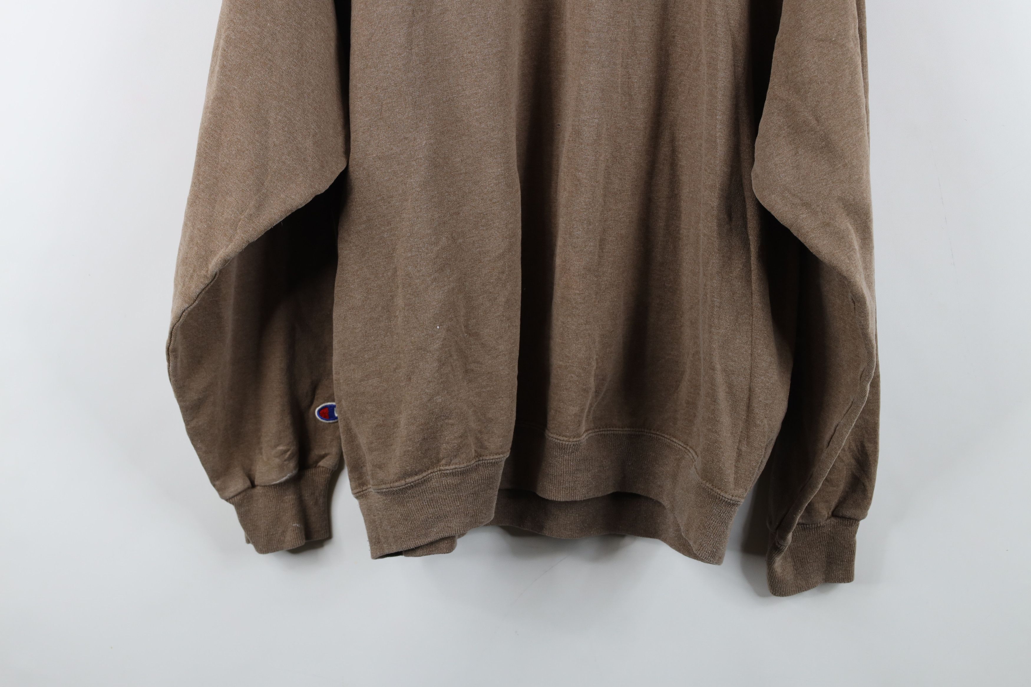 Champion Vintage 90s Champion Spell Out Crewneck Sweatshirt Brown Size US L / EU 52-54 / 3 - 16 Thumbnail