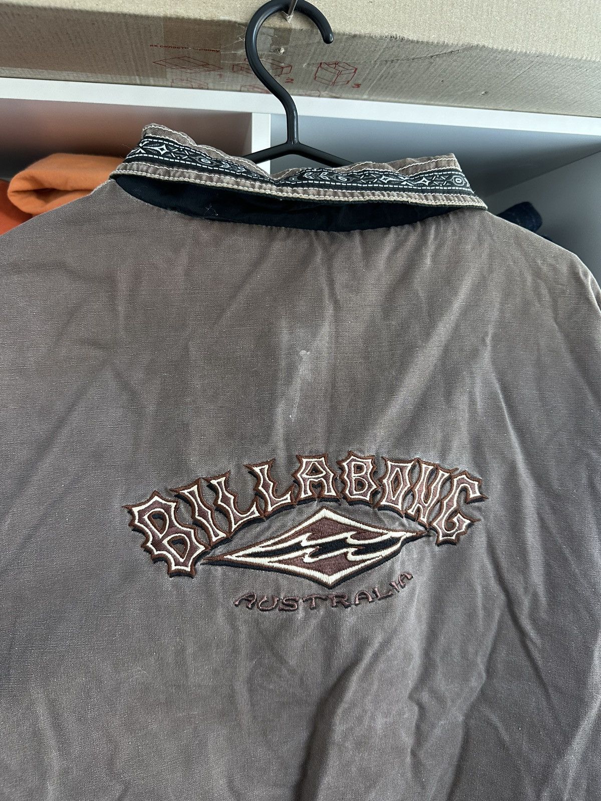 Billabong 🔥VINTAGE 2 SIDED REVERSIBLE BILLABONG JACKET🔥 Size US L / EU 52-54 / 3 - 2 Thumbnail