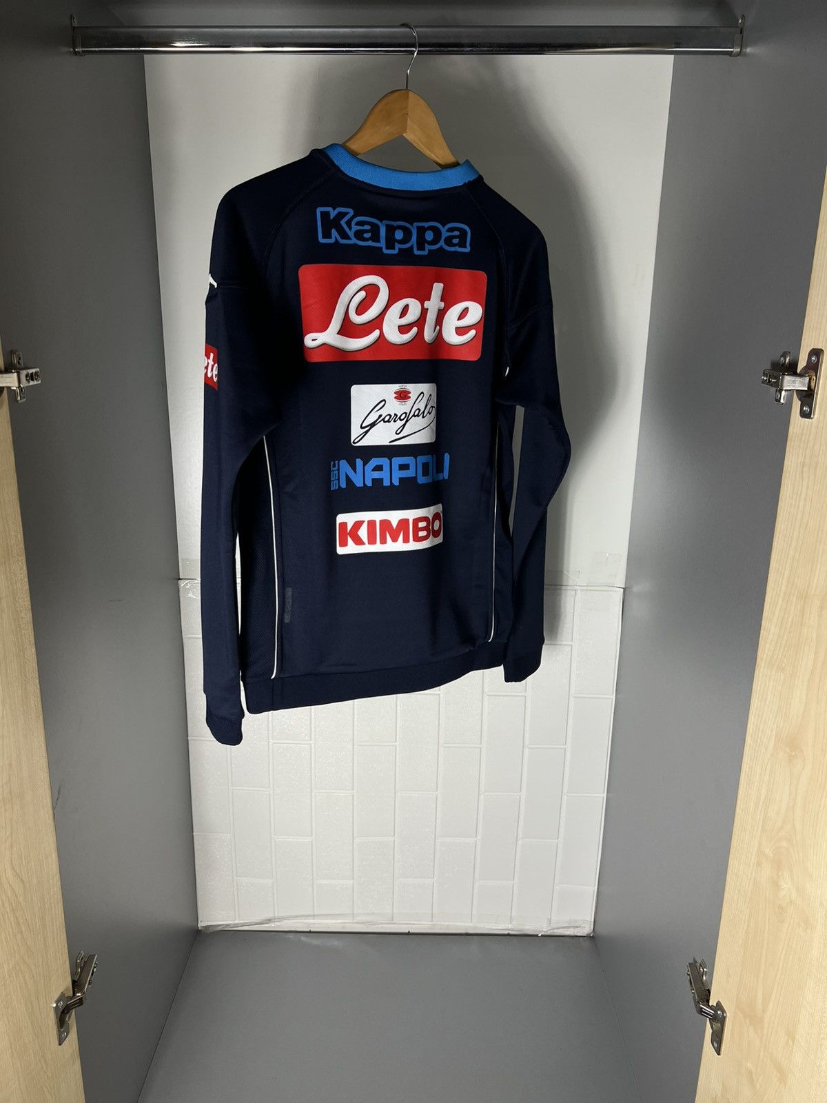 Kappa VINTAGE KAPPA FC NAPOLI ITALY RETRO SOCCER JERSEY Y2K 90s Size US S / EU 44-46 / 1 - 22 Thumbnail