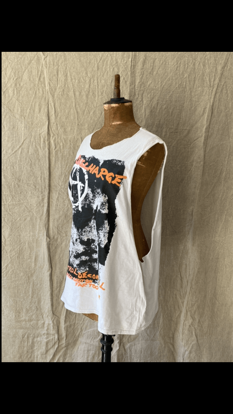 Band Tees × Vintage Discharge tank top size oversized decontrol Size US XXL / EU 58 / 5 - 2 Thumbnail