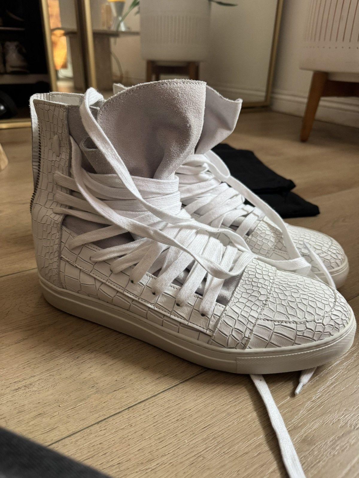 Kris Van Assche Kris Van Assche Multilace sneakers | Grailed