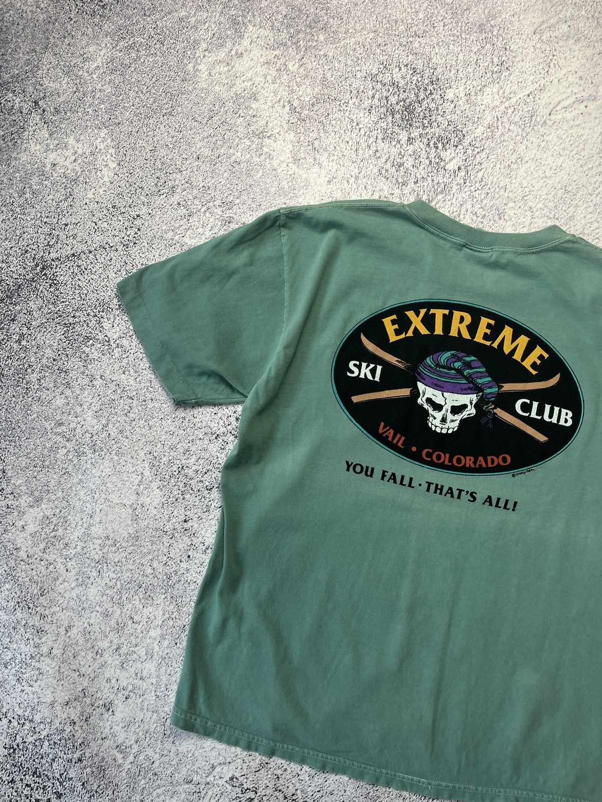 Vintage Vintage Extreme ski club T-shirt 90s Y2K Hawaii Size US M / EU 48-50 / 2 - 17 Thumbnail