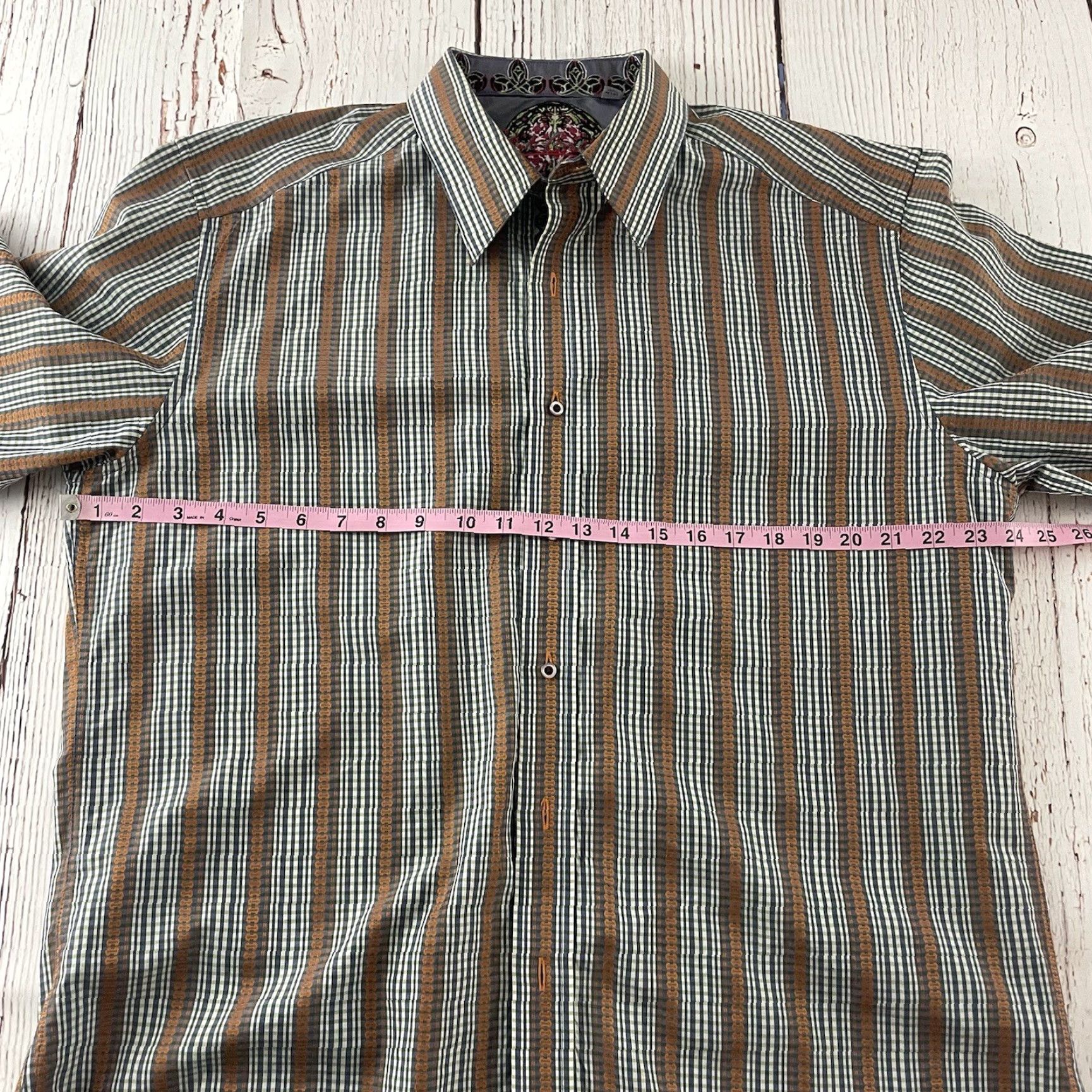 Robert Graham Robert Graham Button-Up Long Sleeve Plaid Shirt Multicolor Mens XL Size US XL / EU 56 / 4 - 8 Thumbnail