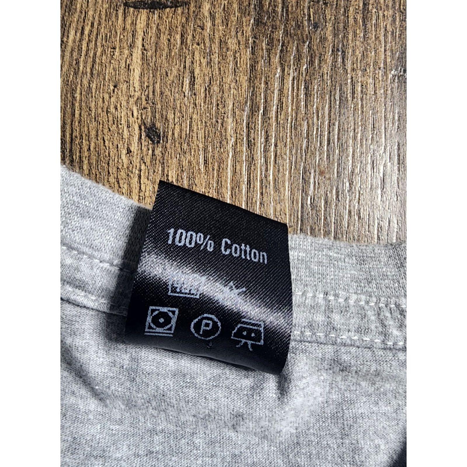 Vintage Womens T-Shirt Crazy Donkey Santorini Brewing Co. Greece Beer Gray L 100% Cotton Crew Neck Short Sleeve Shirt Womens Size L / US 10 / IT 46 - 7 Thumbnail