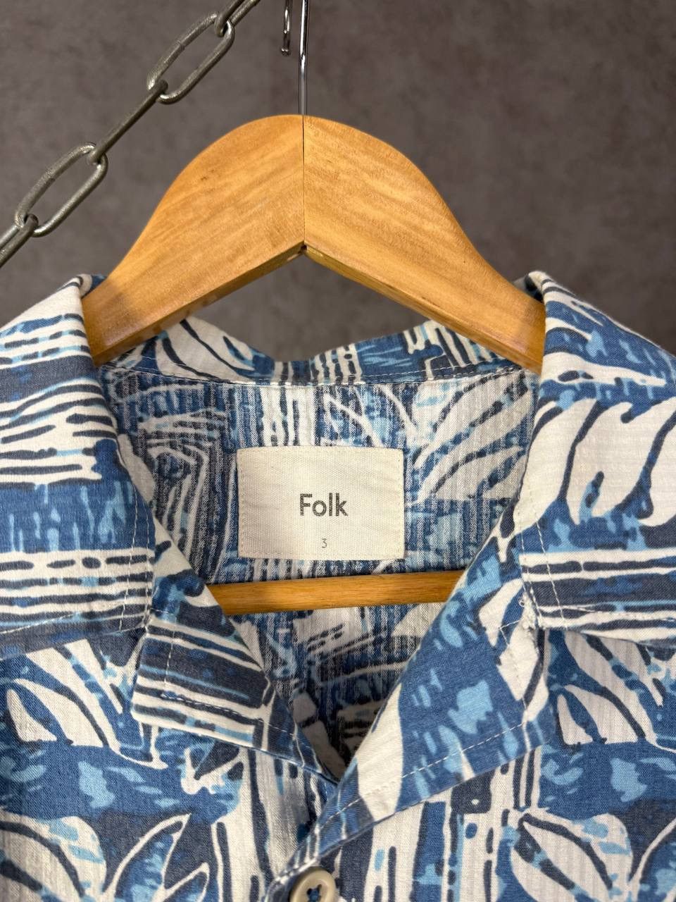 Folk Folk art crazy designer hawaiian shirt Size US M / EU 48-50 / 2 - 4 Thumbnail