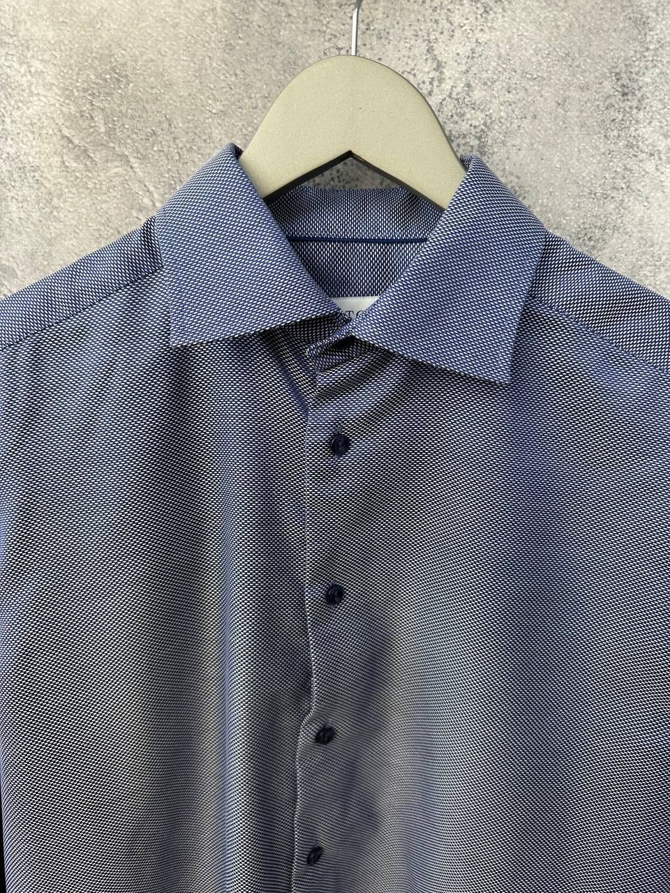 Designer ETON Contemporary Shirt like Knit Luxury Button Up Size US L / EU 52-54 / 3 - 5 Thumbnail