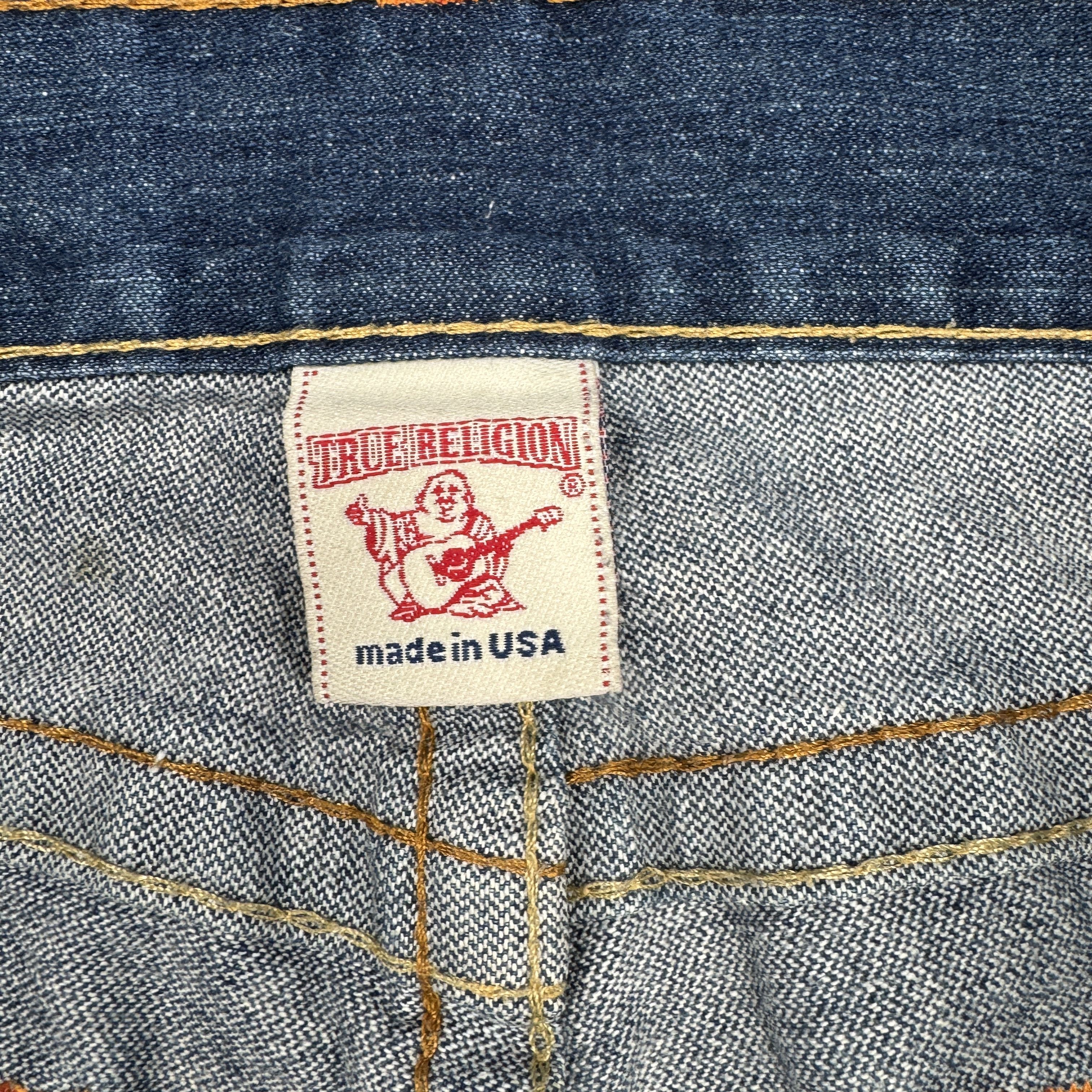 True Religion True Religion Bobby Jeans Shorts Size US 38 / EU 54 - 3 Thumbnail