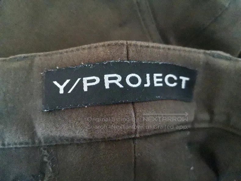 Y/Project Y/Project Size S Black jeans banana pants Size US 30 / EU 46 - 5 Thumbnail