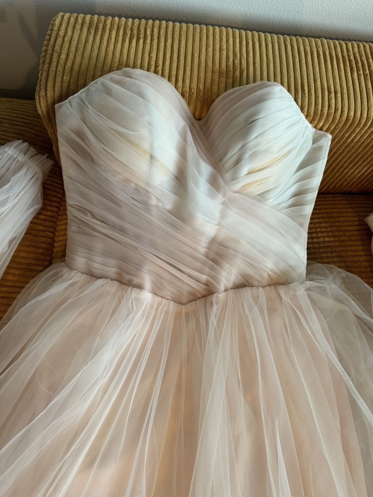 Other One of a kind custom made Wedding dress. Size L / US 10 / IT 46 - 3 Thumbnail