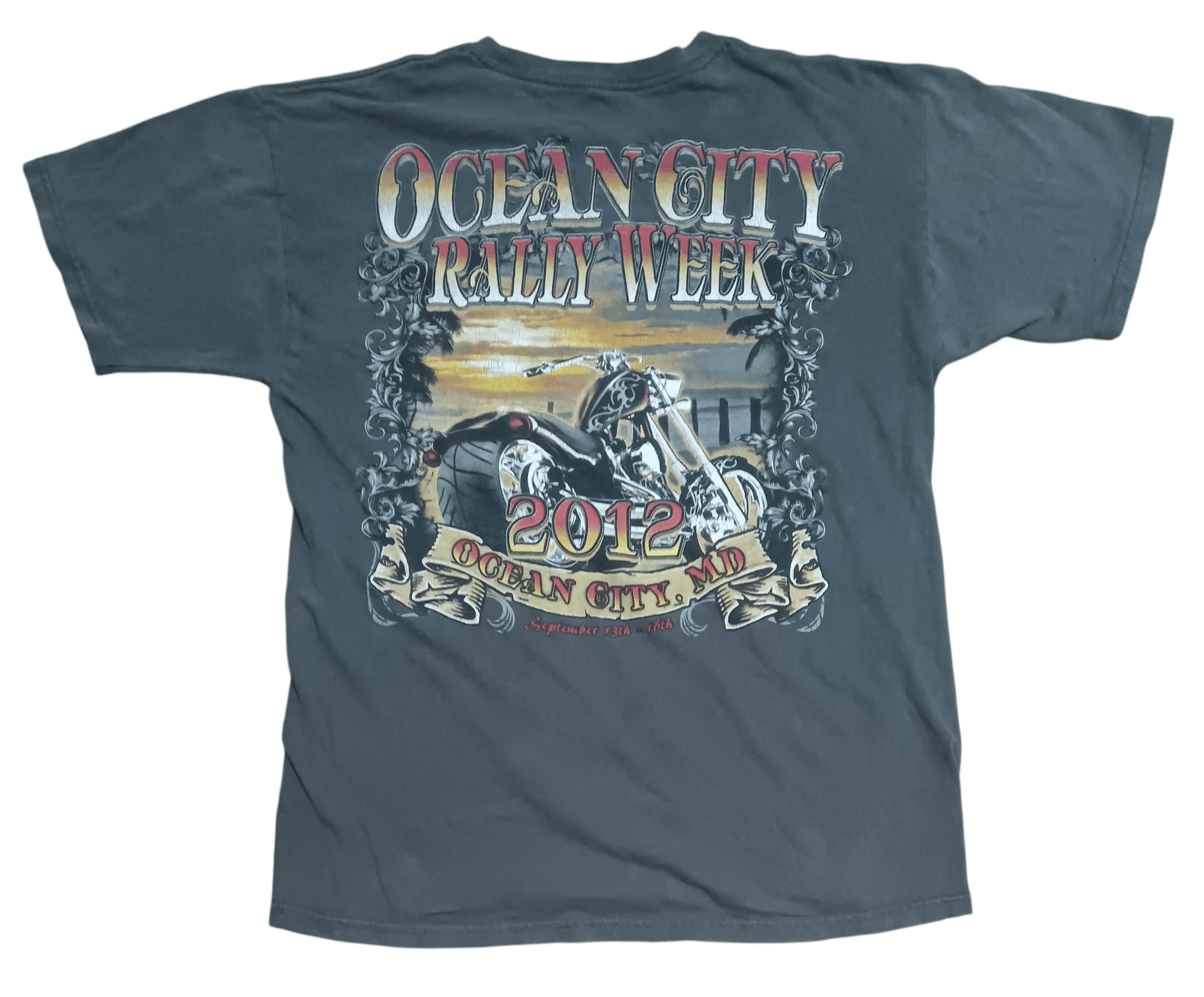 Sports Specialties VINTAGE 2012 OCEAN CITY RALLY WEEK SHIRT Size US M / EU 48-50 / 2 - 2 Thumbnail