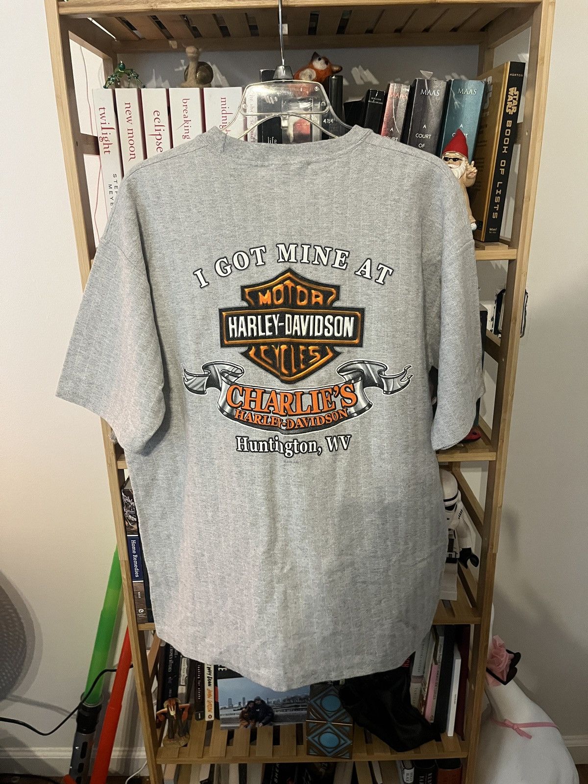 Harley Davidson Vintage Harley Davidson Knit T Shirt Size US L / EU 52-54 / 3 - 5 Thumbnail