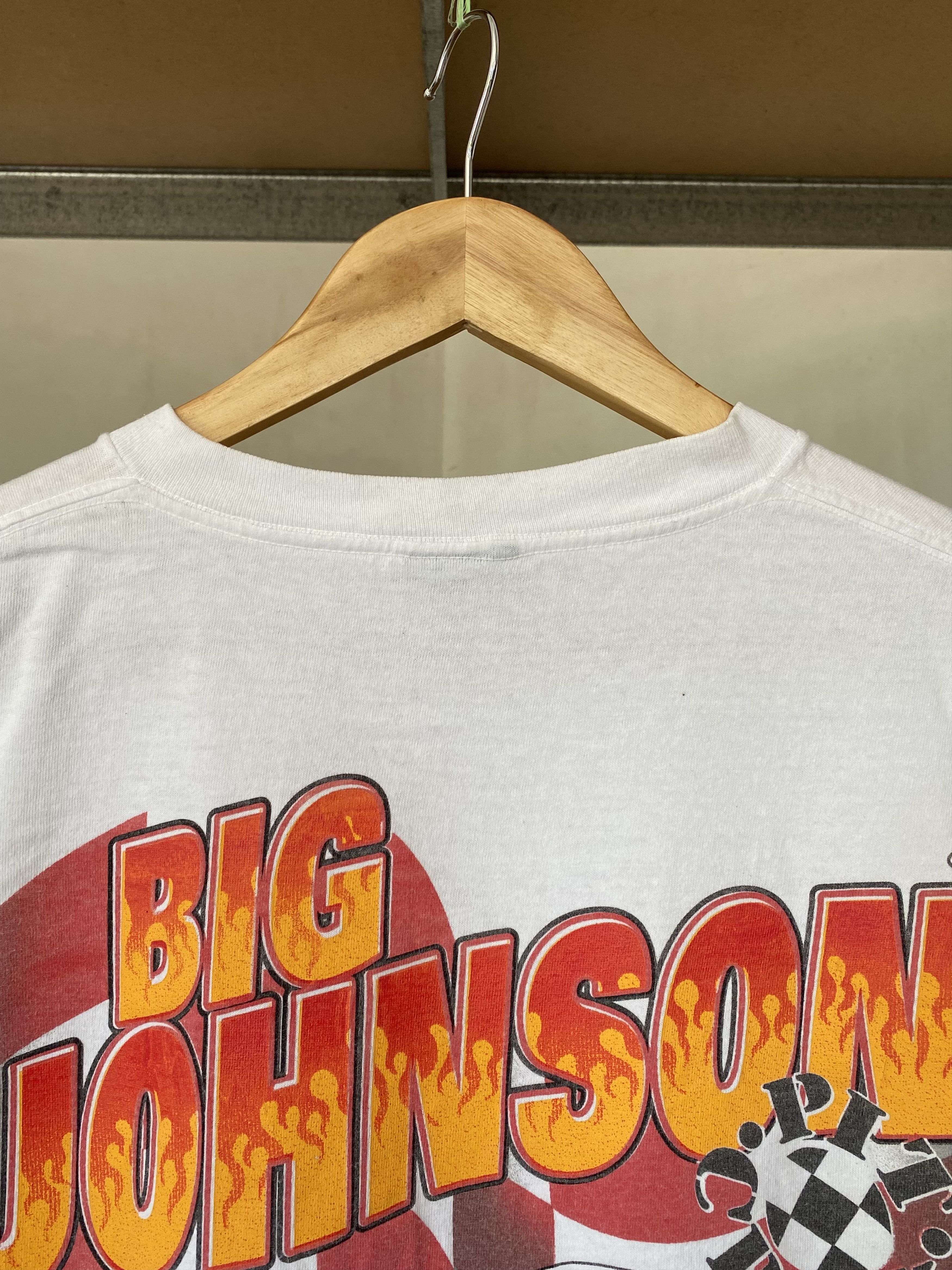 Vintage Big Johnson Vintage 1997 Racing Pit Stop Naughty Tee Size US L / EU 52-54 / 3 - 12 Thumbnail