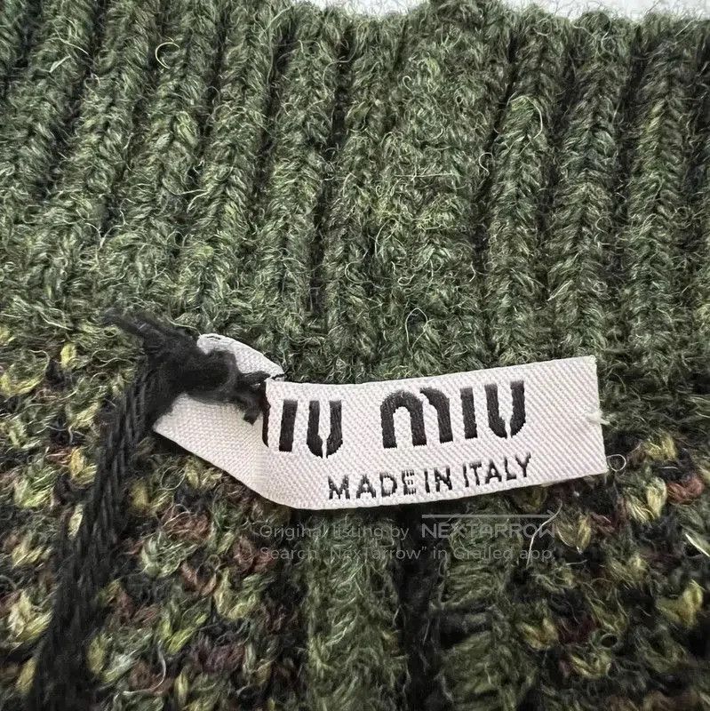 Miu Miu Miu Miu Camouflage Wool Women's Shorts . Size 28" / US 6 / IT 42 - 3 Thumbnail